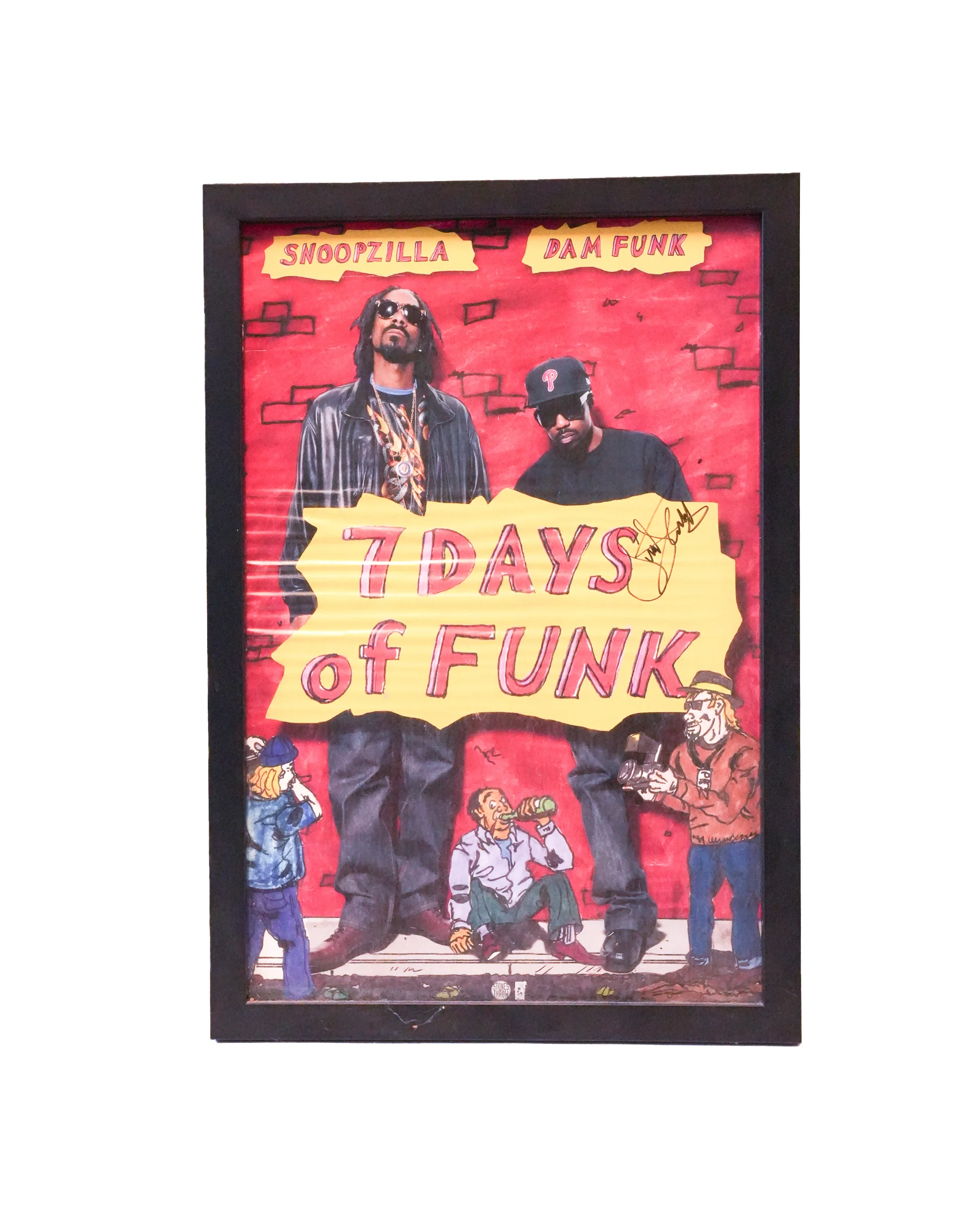 7 Days Of Funk Poster x Snoopzilla x DâM-FunK