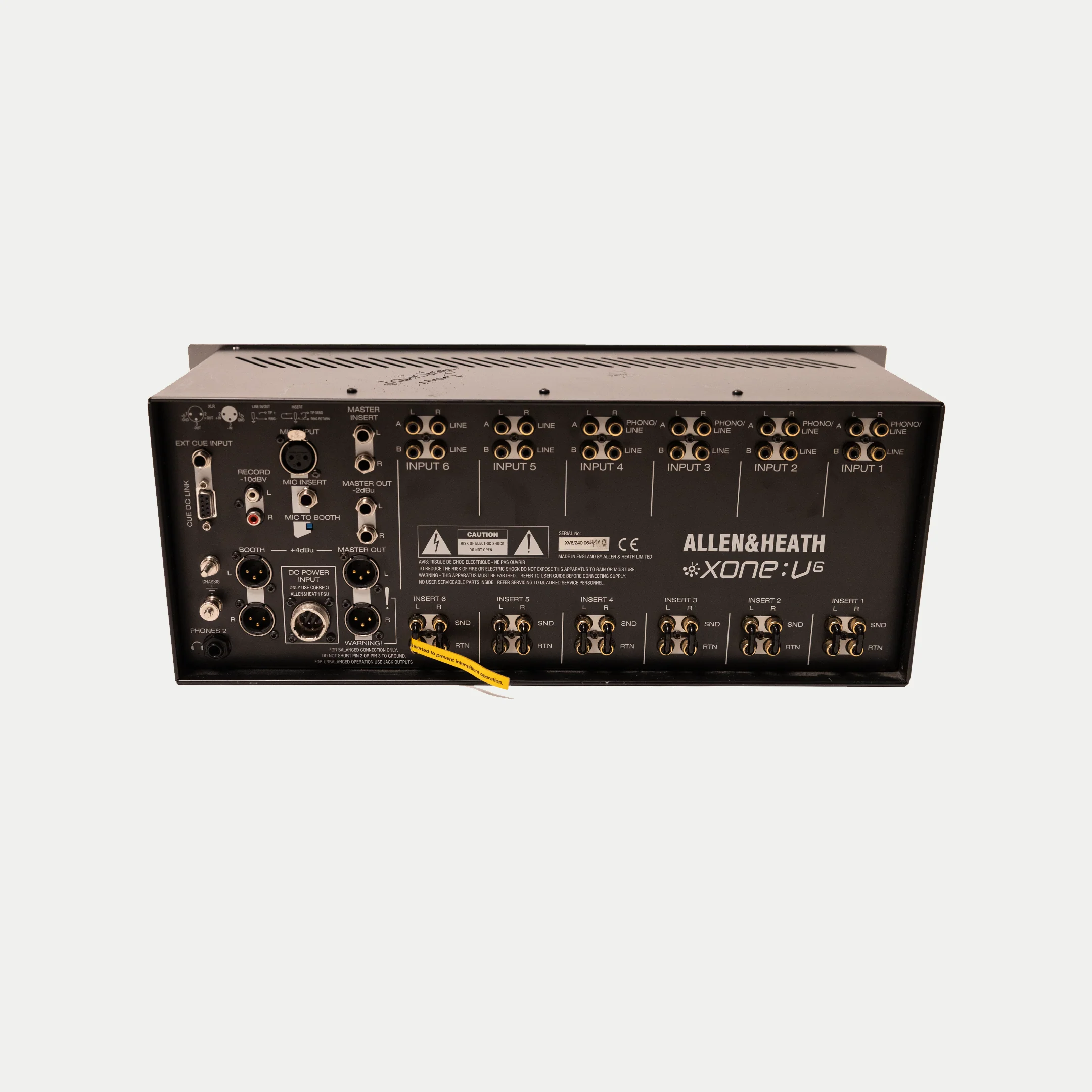 Allen & Heath Xone V6 Mixer With Power Pack - Image 3