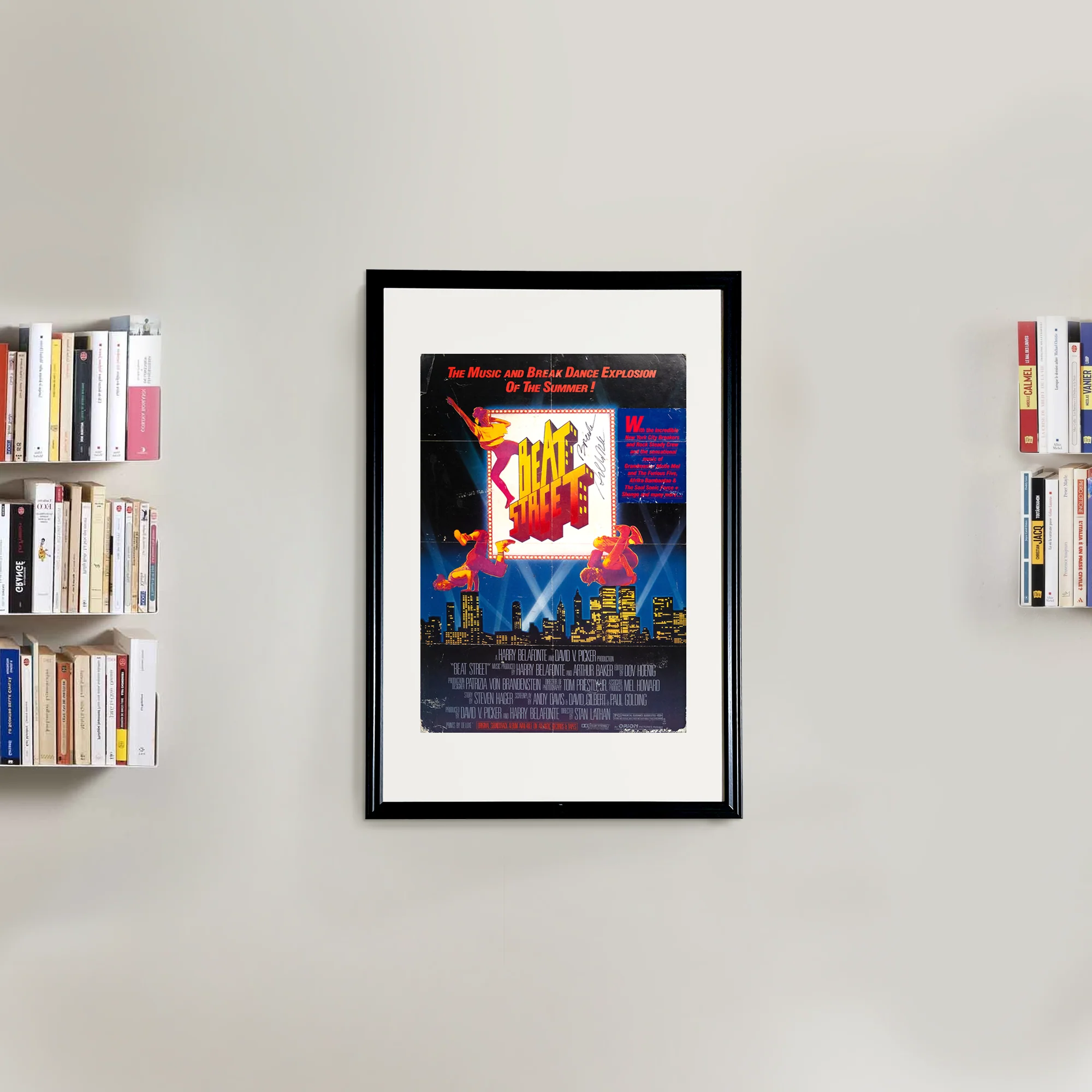 Beat Street Original Poster (Signed Arthur Baker)