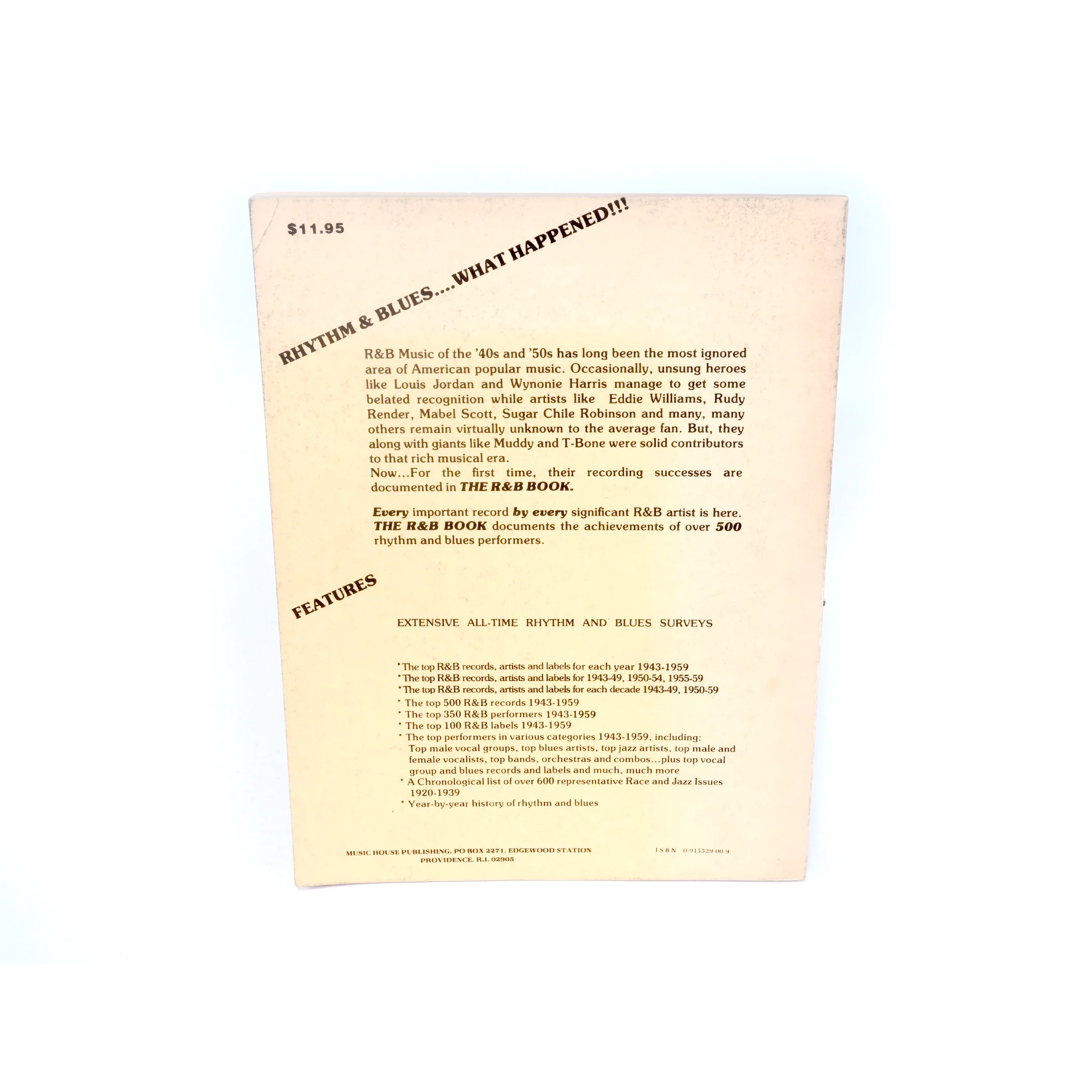 "Big Al Pavlow's: The R&B Book" A Disc-History of Rhythm & Blues, 1983 Music House Publishing - Image 2