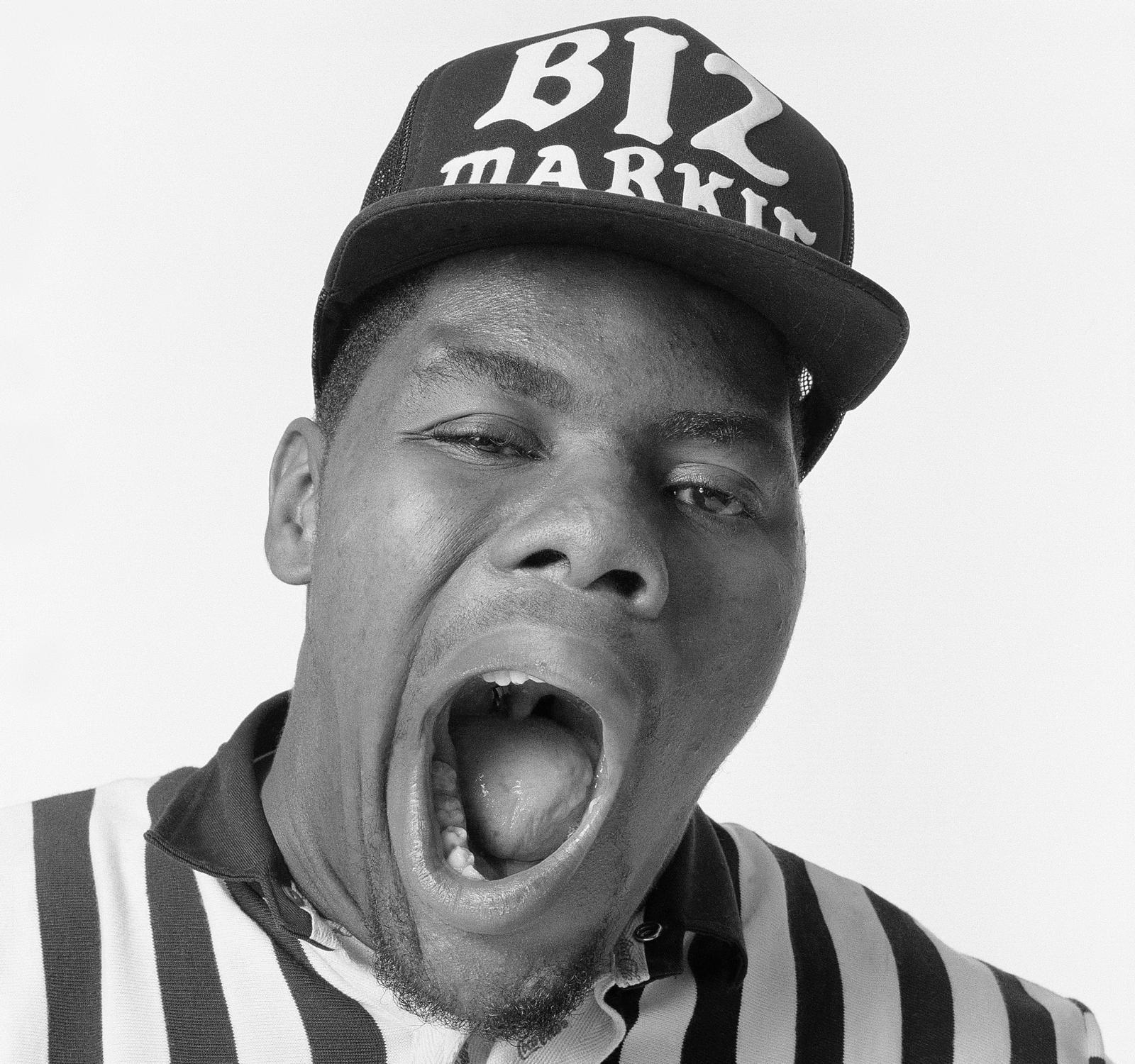 Biz Markie "Make the Music With Your Mouth, Biz" Select Cuts Print (1986) - Estate Edition - Shot By George Dubose - Image 4