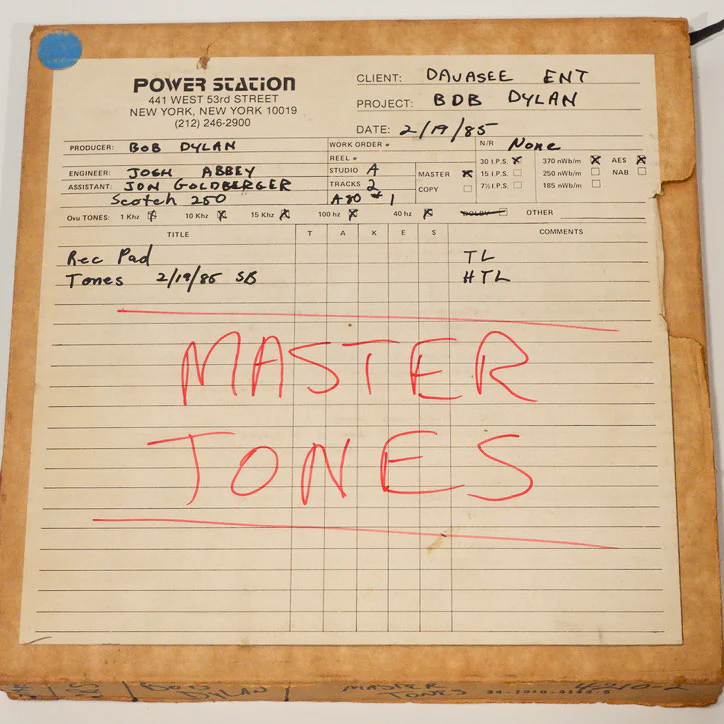 Bob Dylan 'Tones' 1985 - Image 2