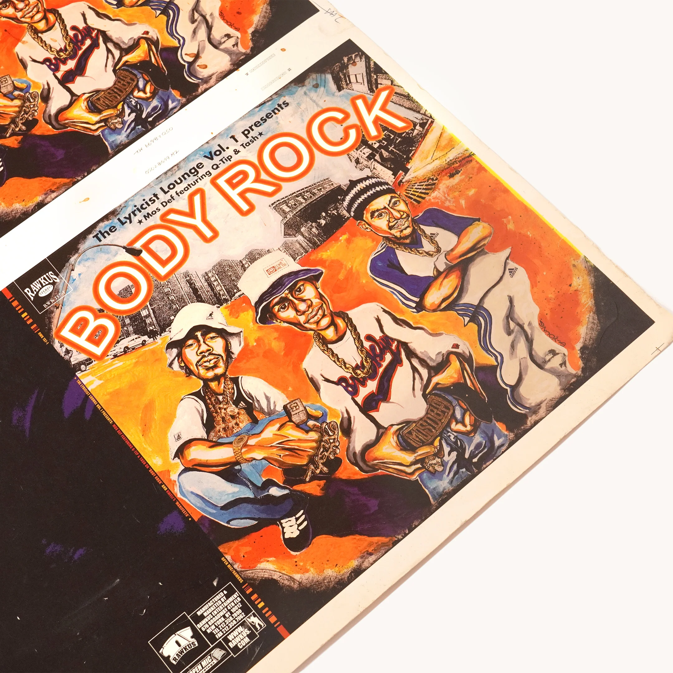 Reverse-board print of GE-OLOGY's original iconic 'Body Rock' artwork - Image 3