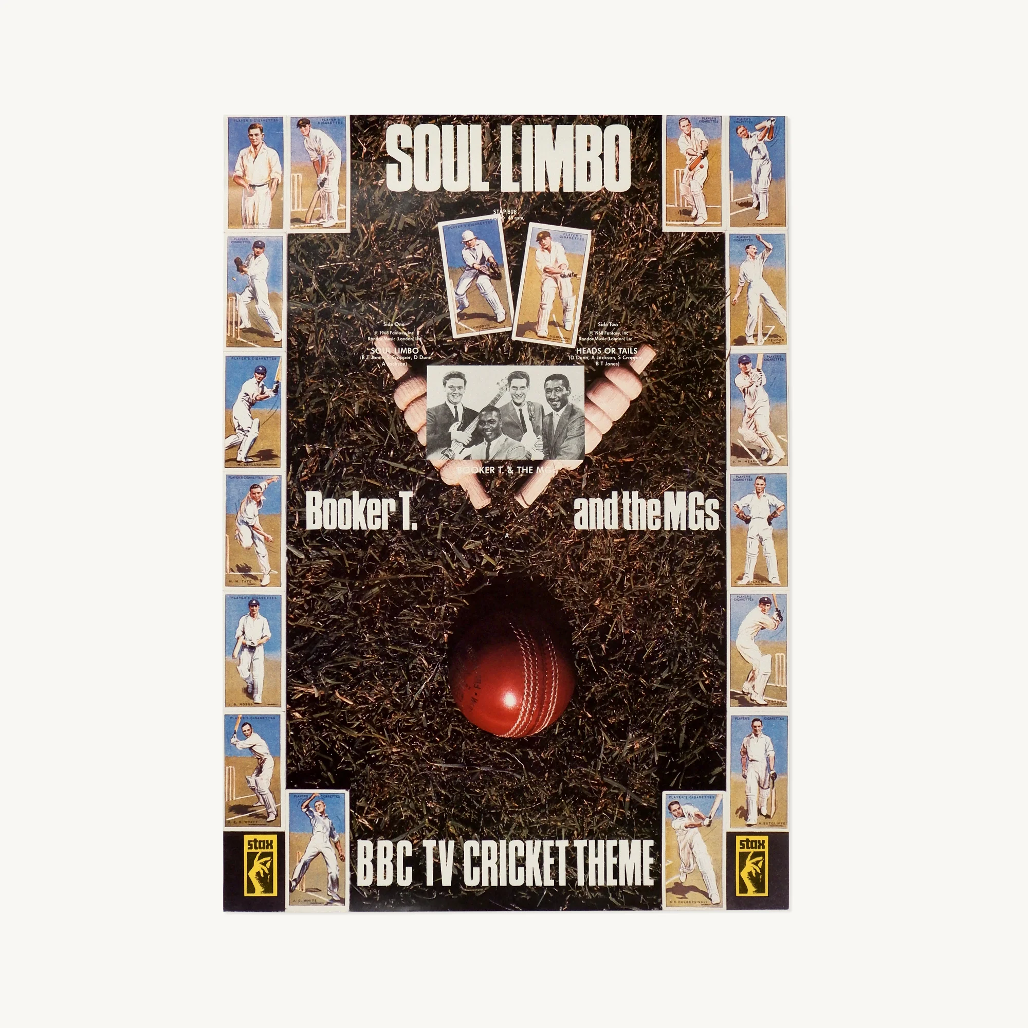Booker T and the MG's Soul Limbo poster Cricket theme