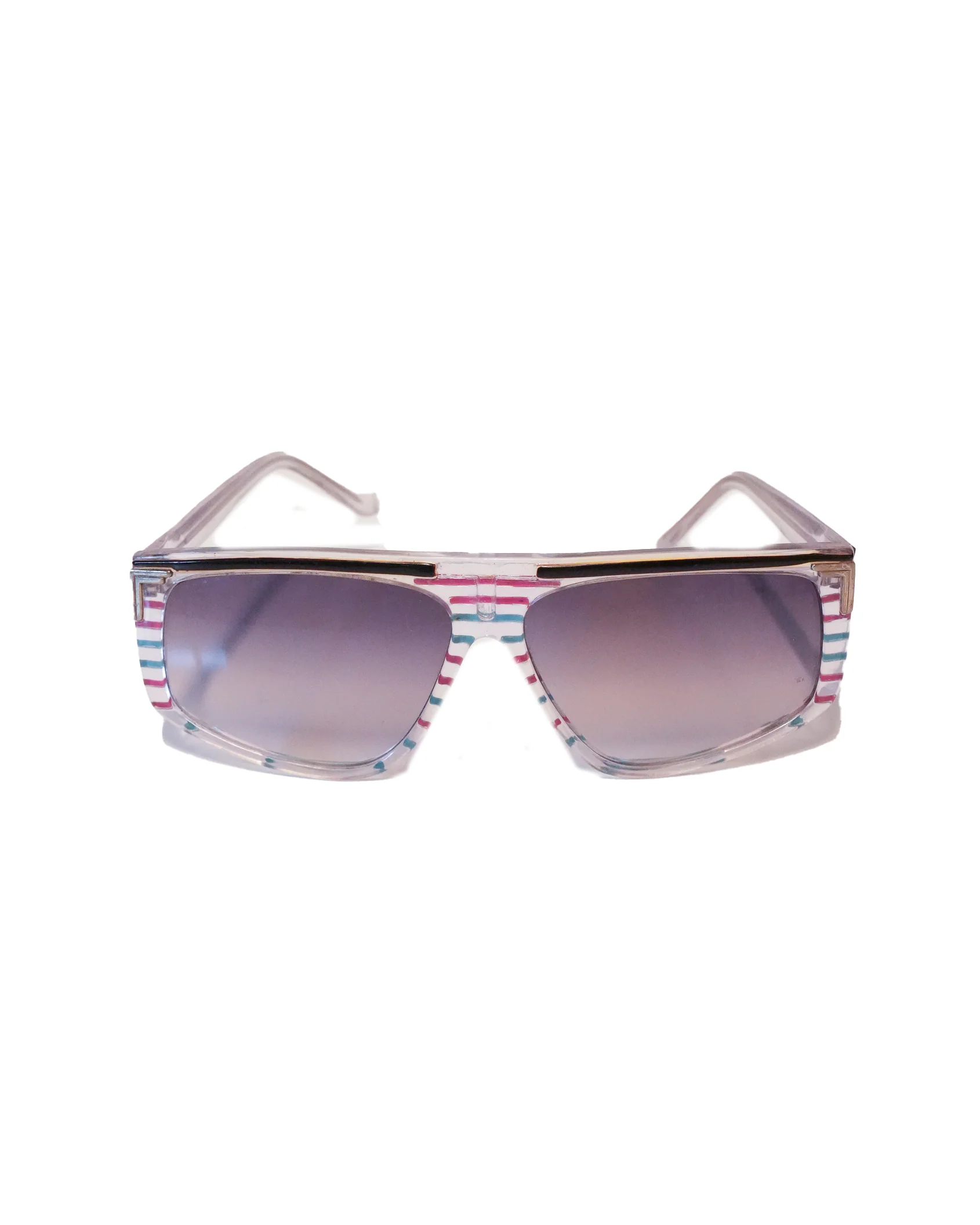 Classic DāM-FunK Sunglasses - Colored stripes