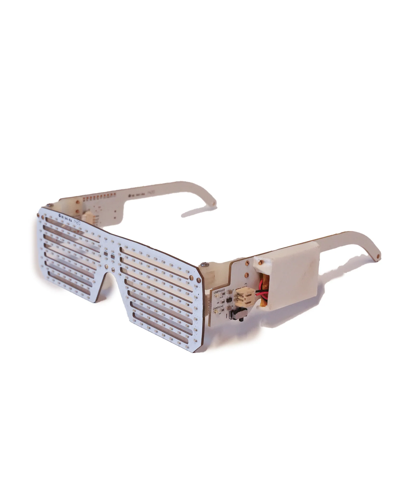 Classic DāM FunK Sunglasses - Shiney silver LED - Image 2