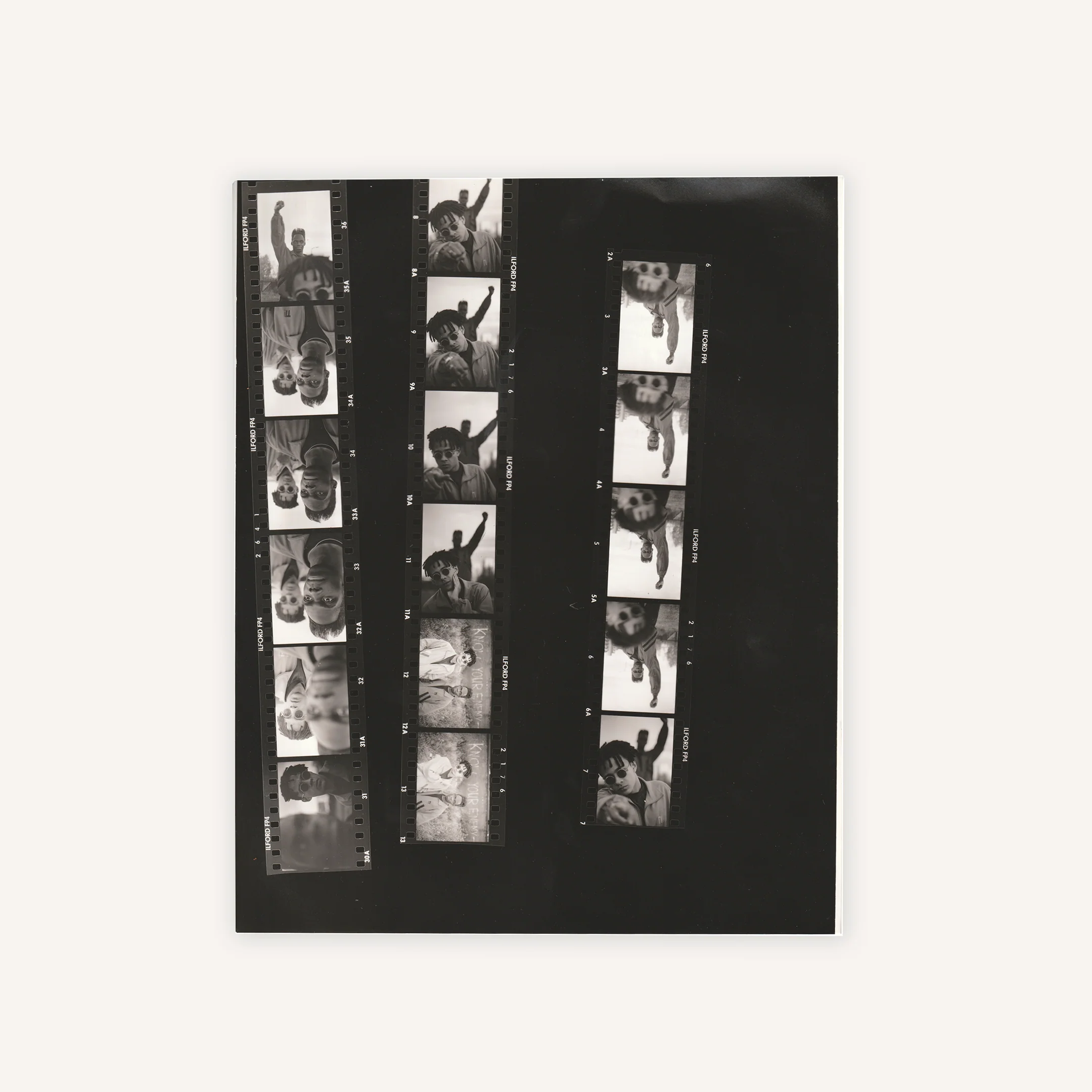 Contact Sheet For Original Warp Press Shots