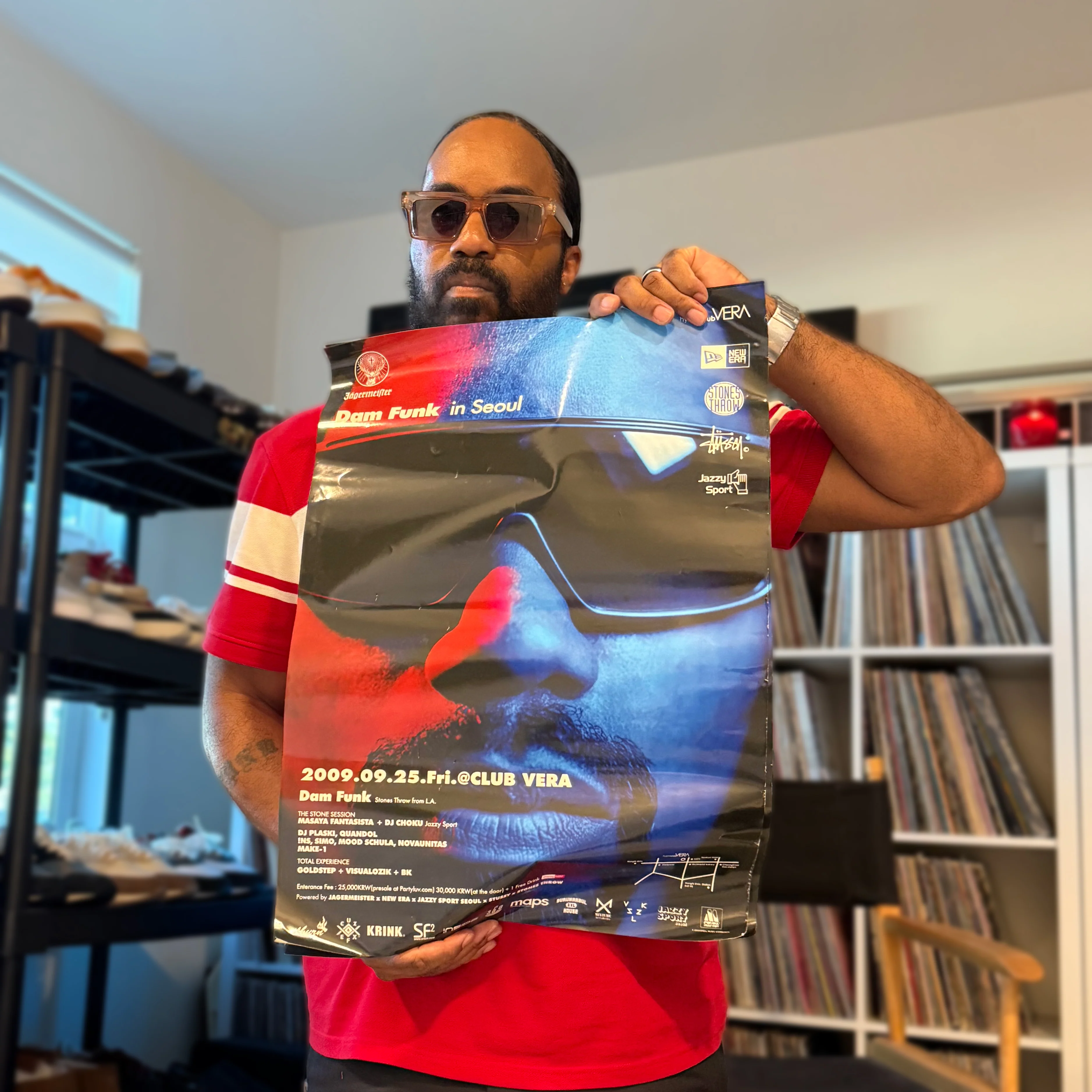 DâM-FunK in Seoul Poster (Sunglasses)