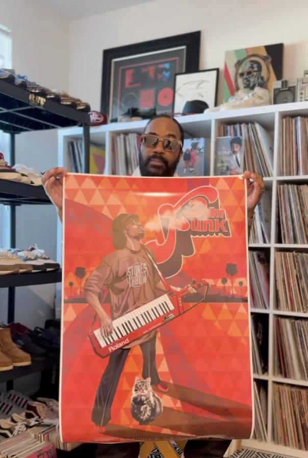 DâM-FunK Stones Throw x Boogie Funk Poster
