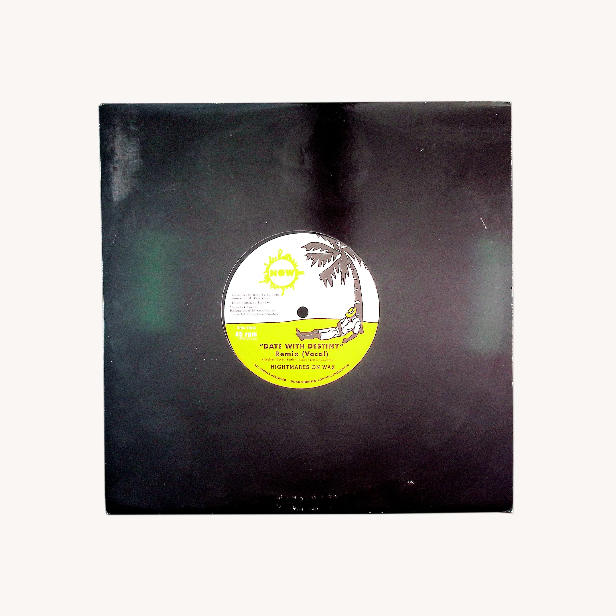 (Signed) Date With Destiny Remixes 10" Warp Records (2003)