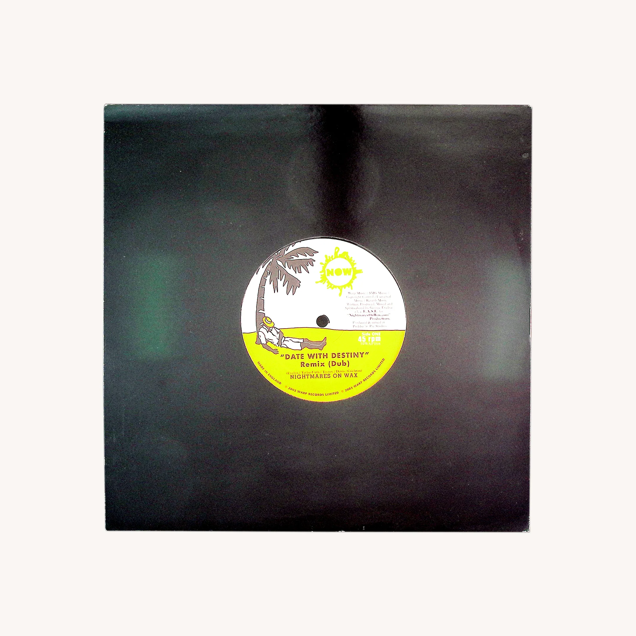 (Signed) Date With Destiny Remixes 10" Warp Records (2003) - Image 3