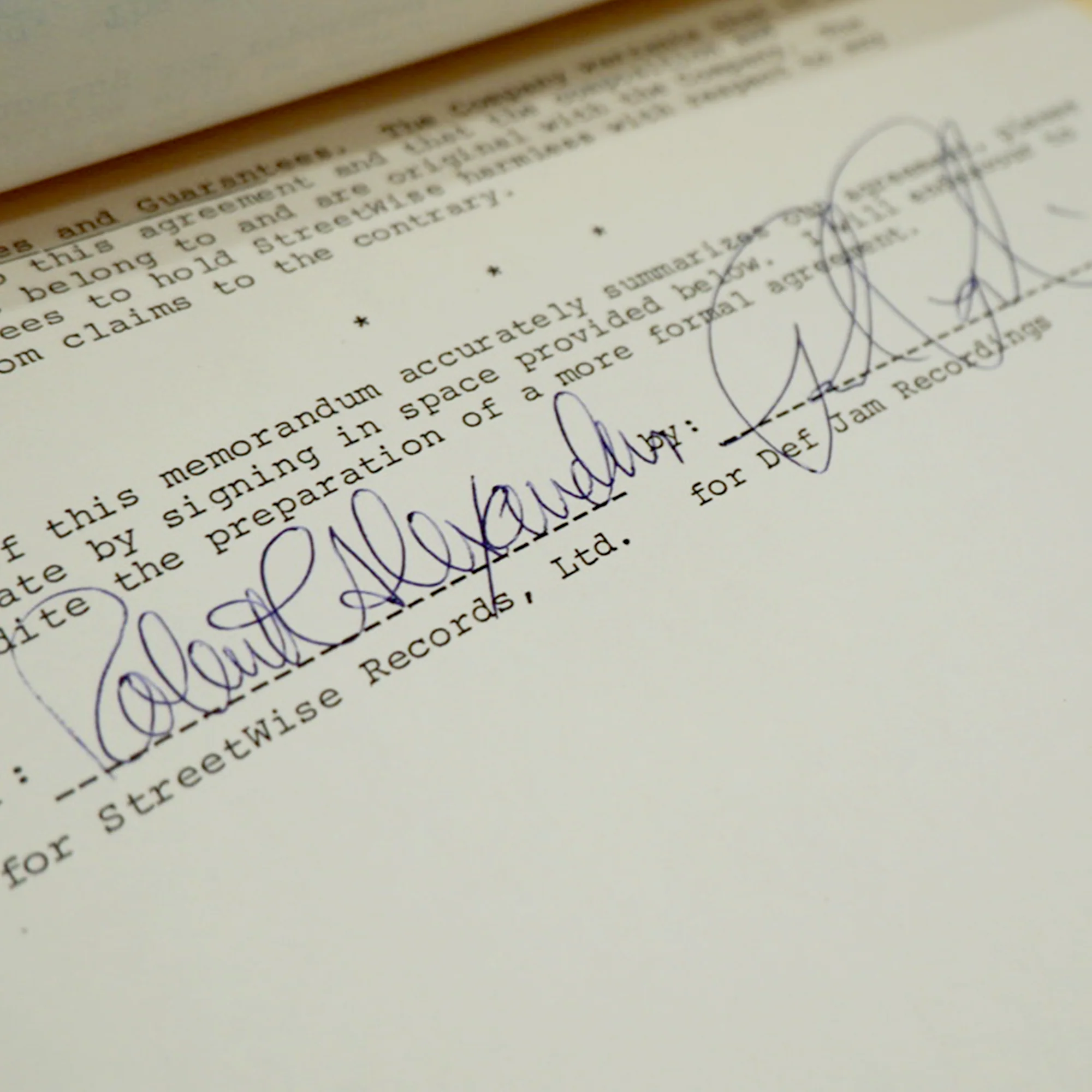 Def Jam Records – First-Ever Signed Contract (Rick Rubin 1984) - Image 6