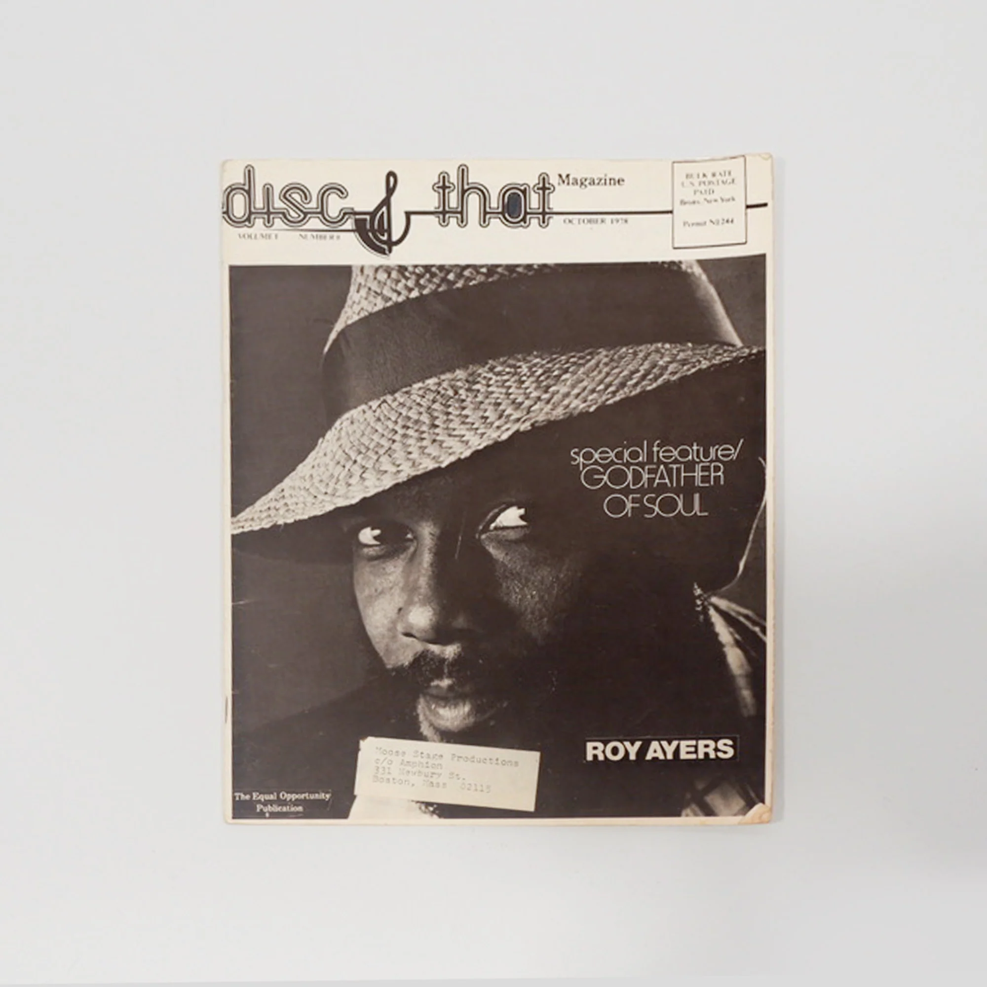 Disco and that magazine