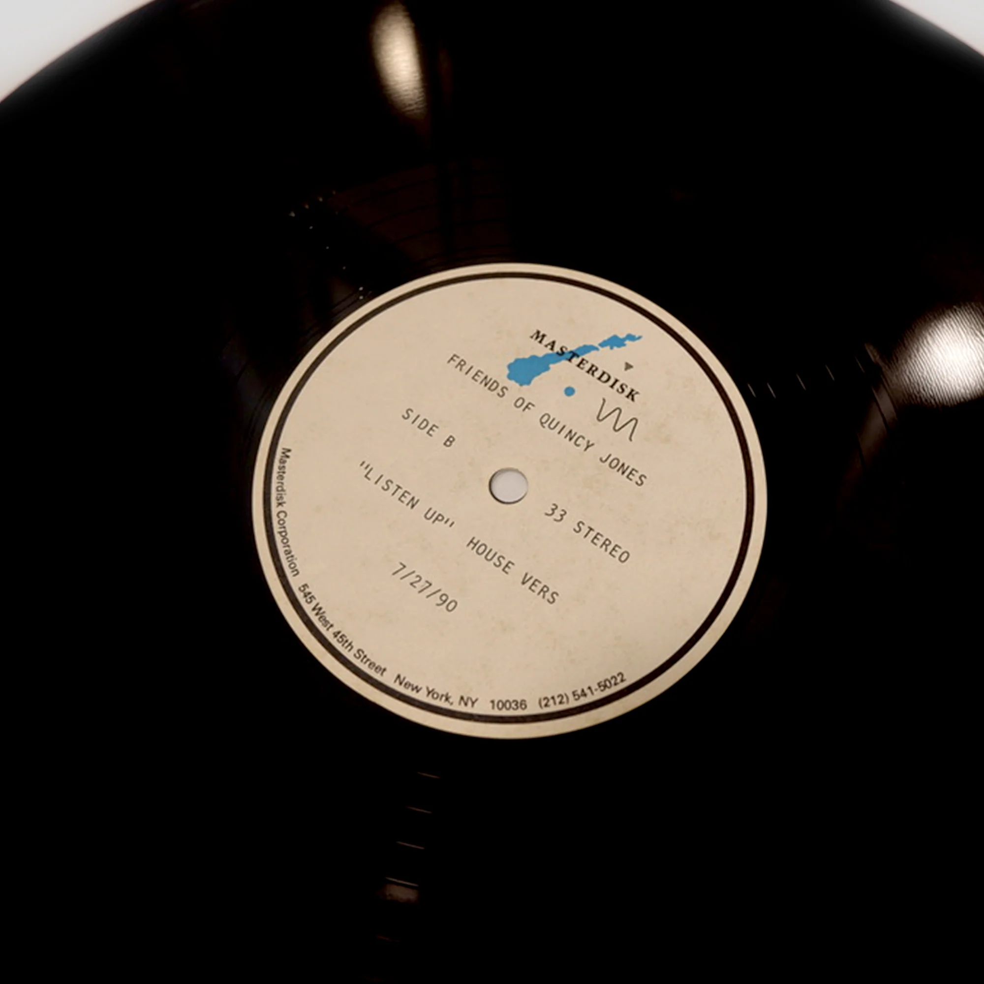 Friends of Quincy Jones 'Listen Up' 90 (Acetate) - Image 4