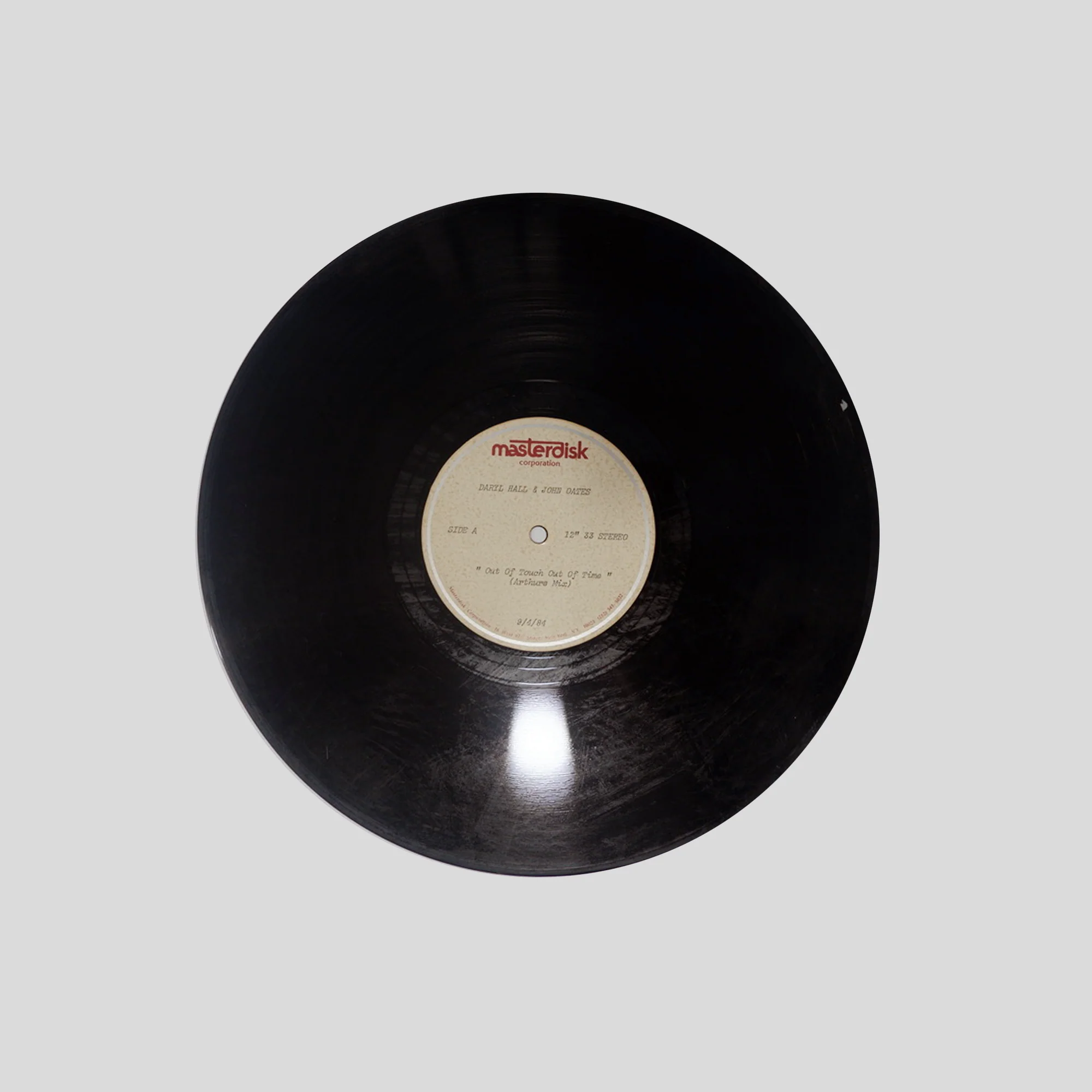 Hall & Oates – “Out of Touch” (1984)(Acetate) - Image 5