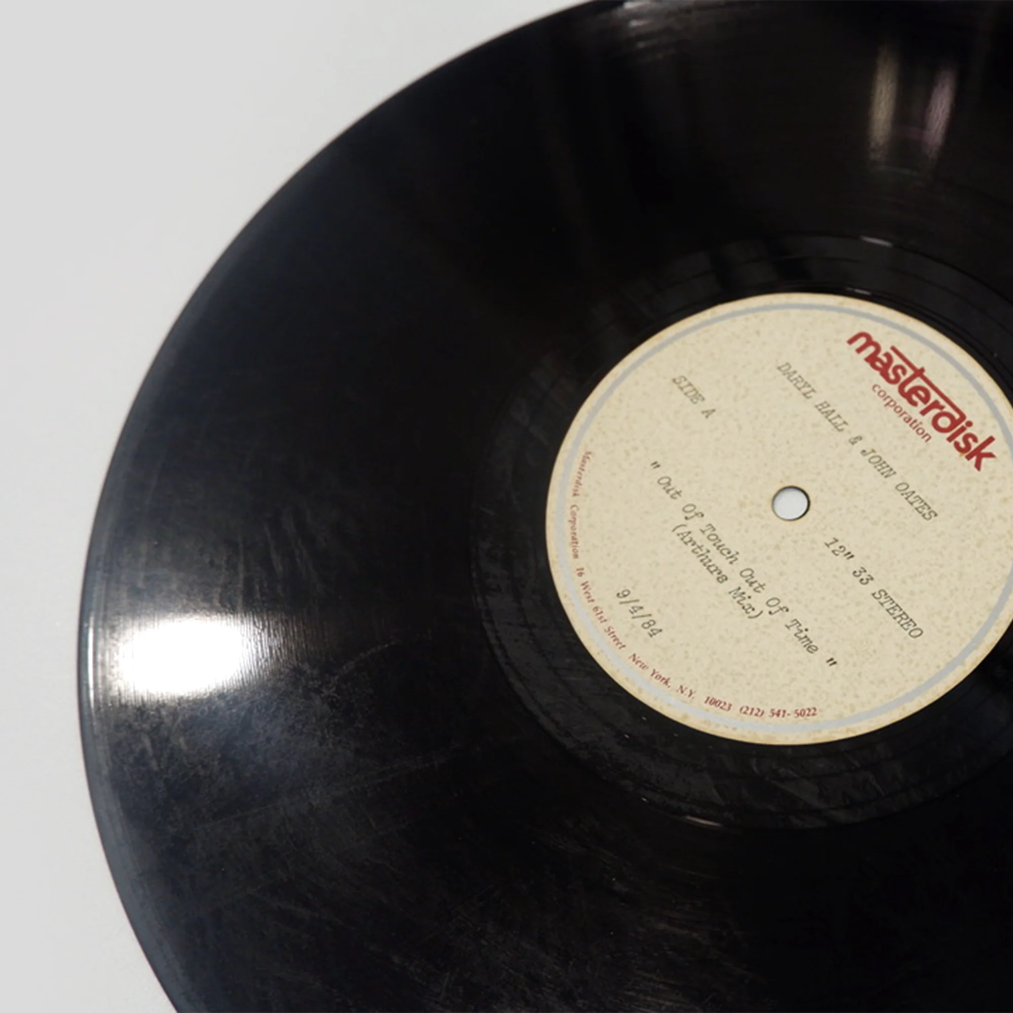 Hall & Oates – “Out of Touch” (1984)(Acetate) - Image 6