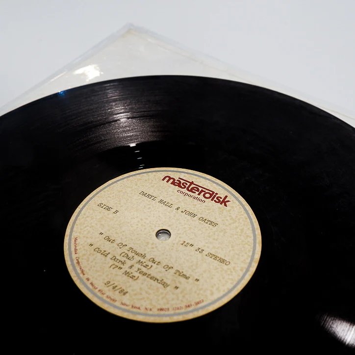 Hall & Oates – “Out of Touch” 7-Inch & Dub Mix (Arthur Baker Version)(Acetate) - Image 3