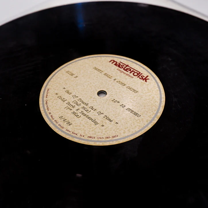 Hall & Oates – “Out of Touch” 7-Inch & Dub Mix (Arthur Baker Version)(Acetate) - Image 4