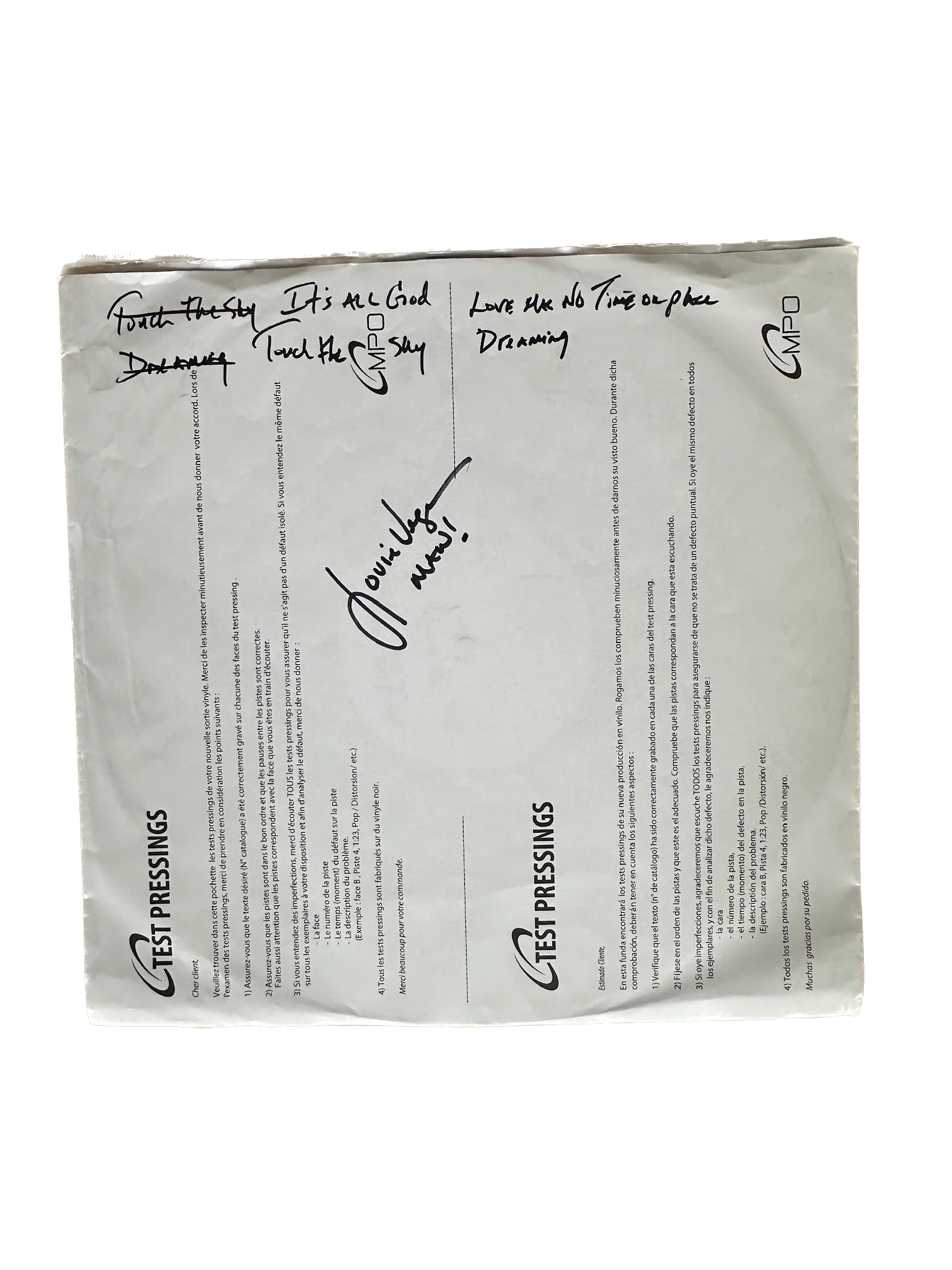 It’s All Good – Louie Vega (Test Pressing)