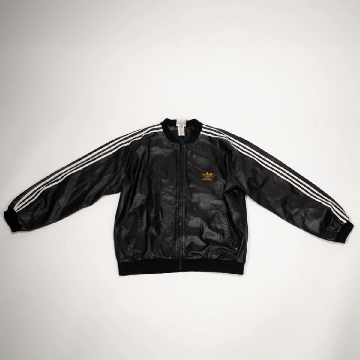 Jam Master Jay Adidas Leather Tracksuit - Rock & Roll Hall of Fame Exhibit Piece - Image 3