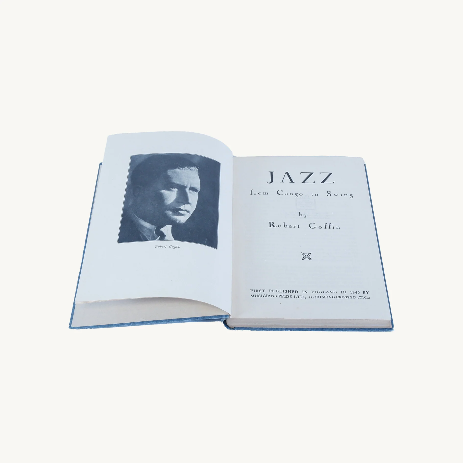 "Jazz Book" by Robert Goffin on Musicians Press 1946 - Image 2