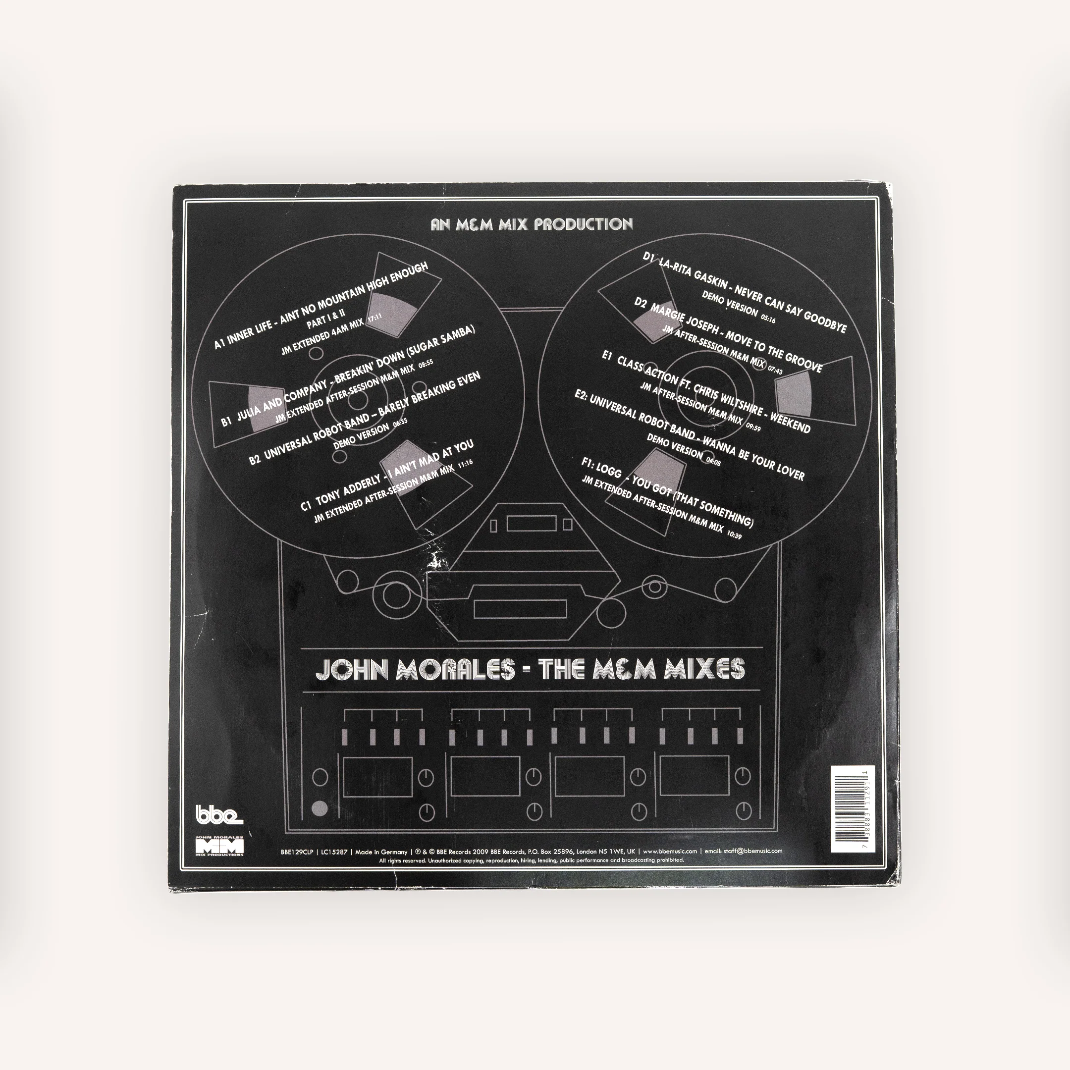 John Morales – The M&M Mixes Signed 3xLP - Image 2