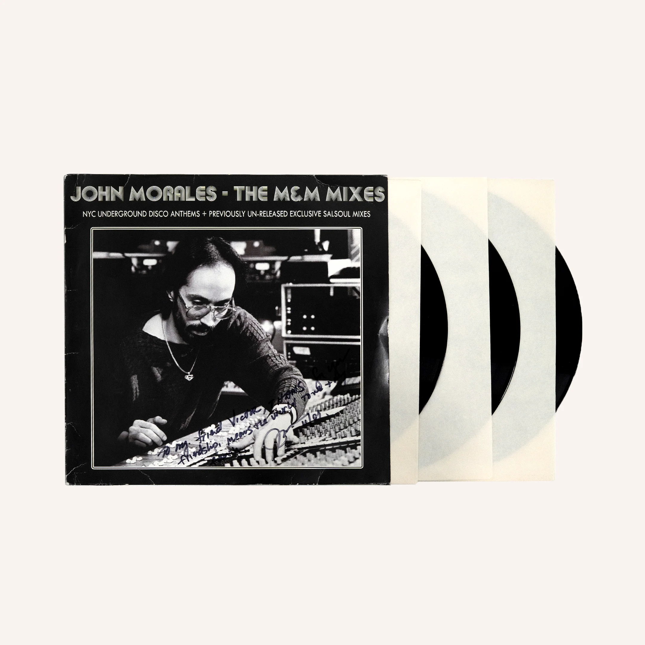 John Morales – The M&M Mixes Signed 3xLP - Image 5