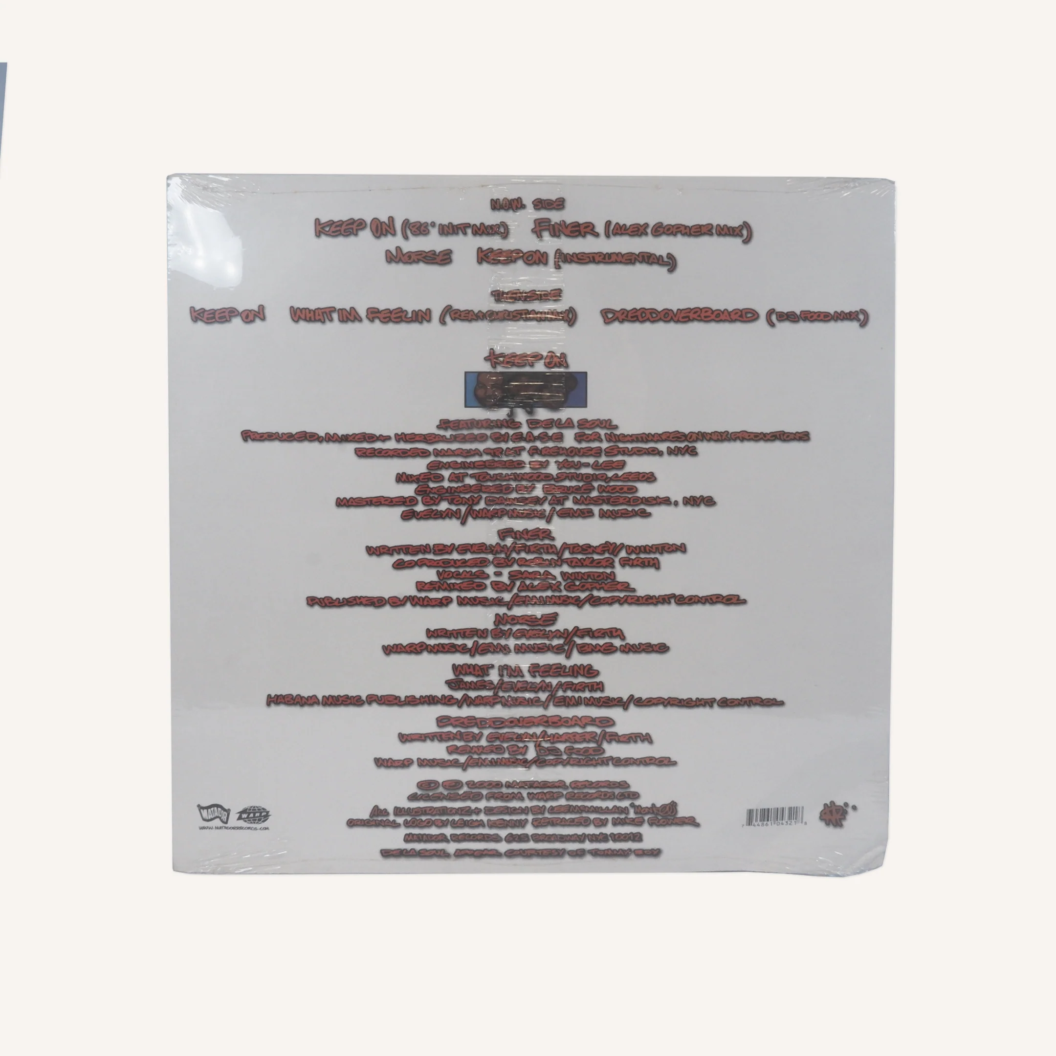 (Signed) Keep on feat De La Soul Warp 2000 - Image 3