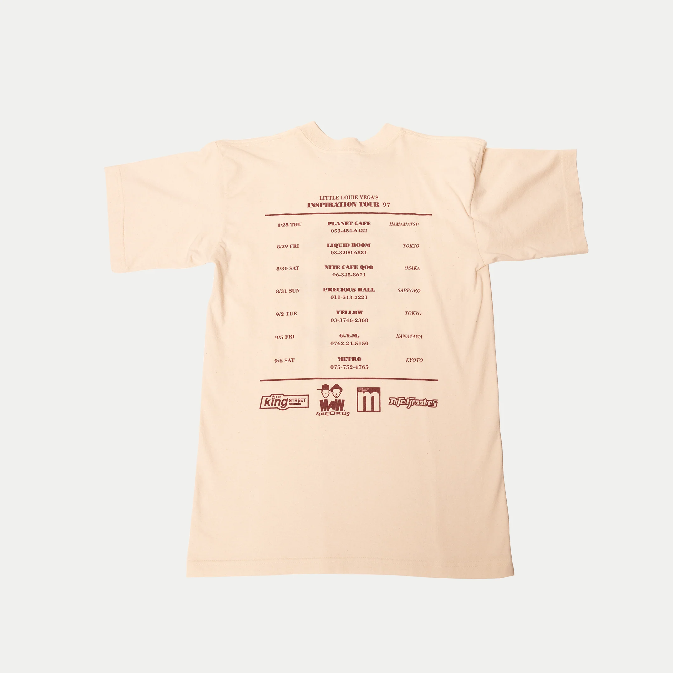 King Street Japan Tour Tee – Tour 1997 - Image 2