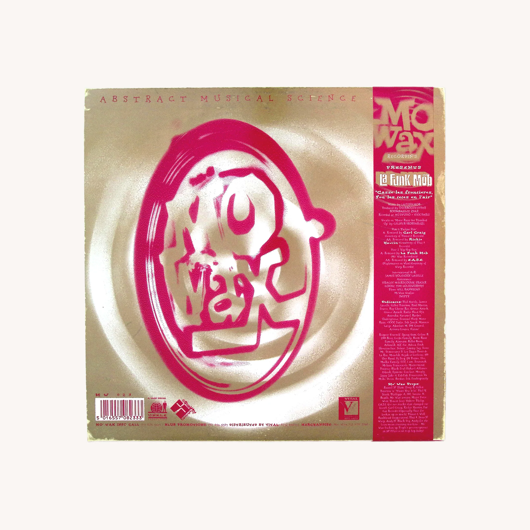 (Signed) La Funk Mob – Casse Les Frontières, Fou Les Têtes En L'Air Mo Wax - Image 3