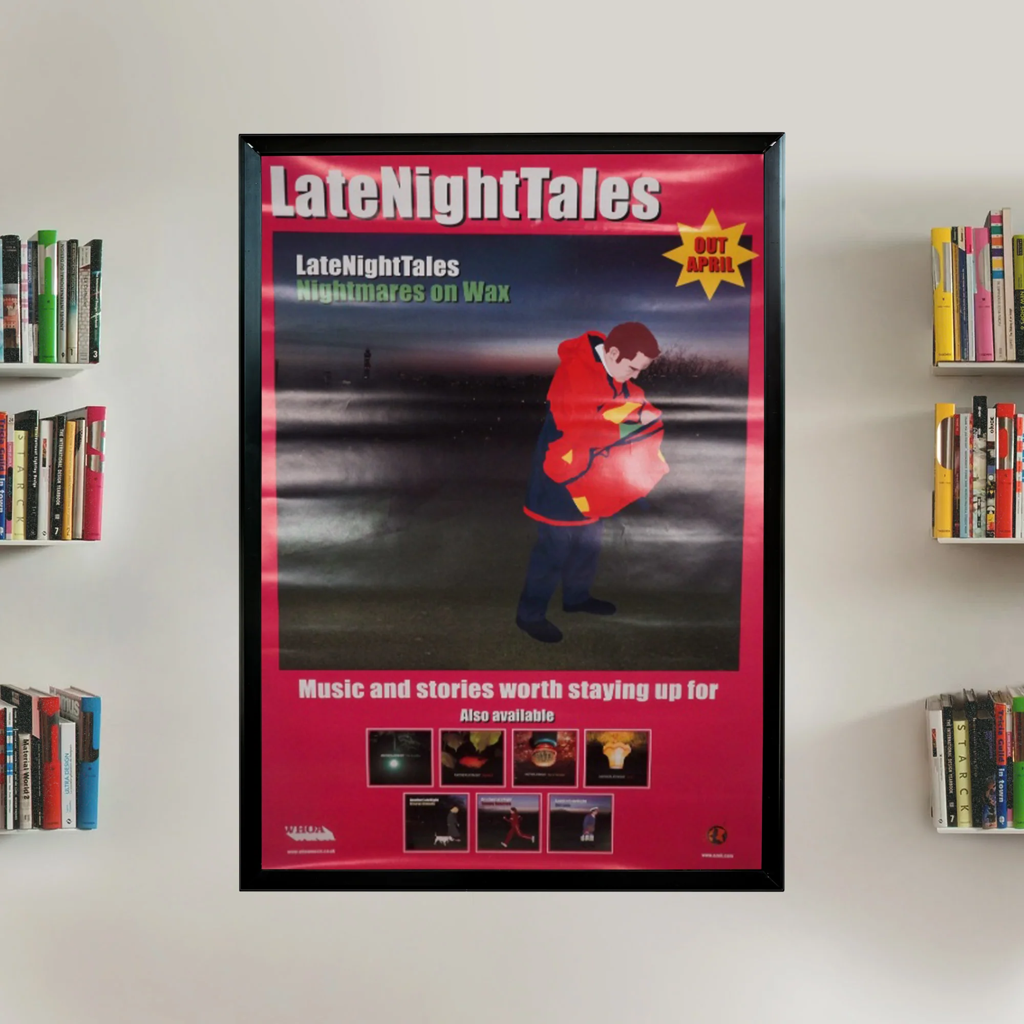 (Signed) Late Night Tales Poster A2