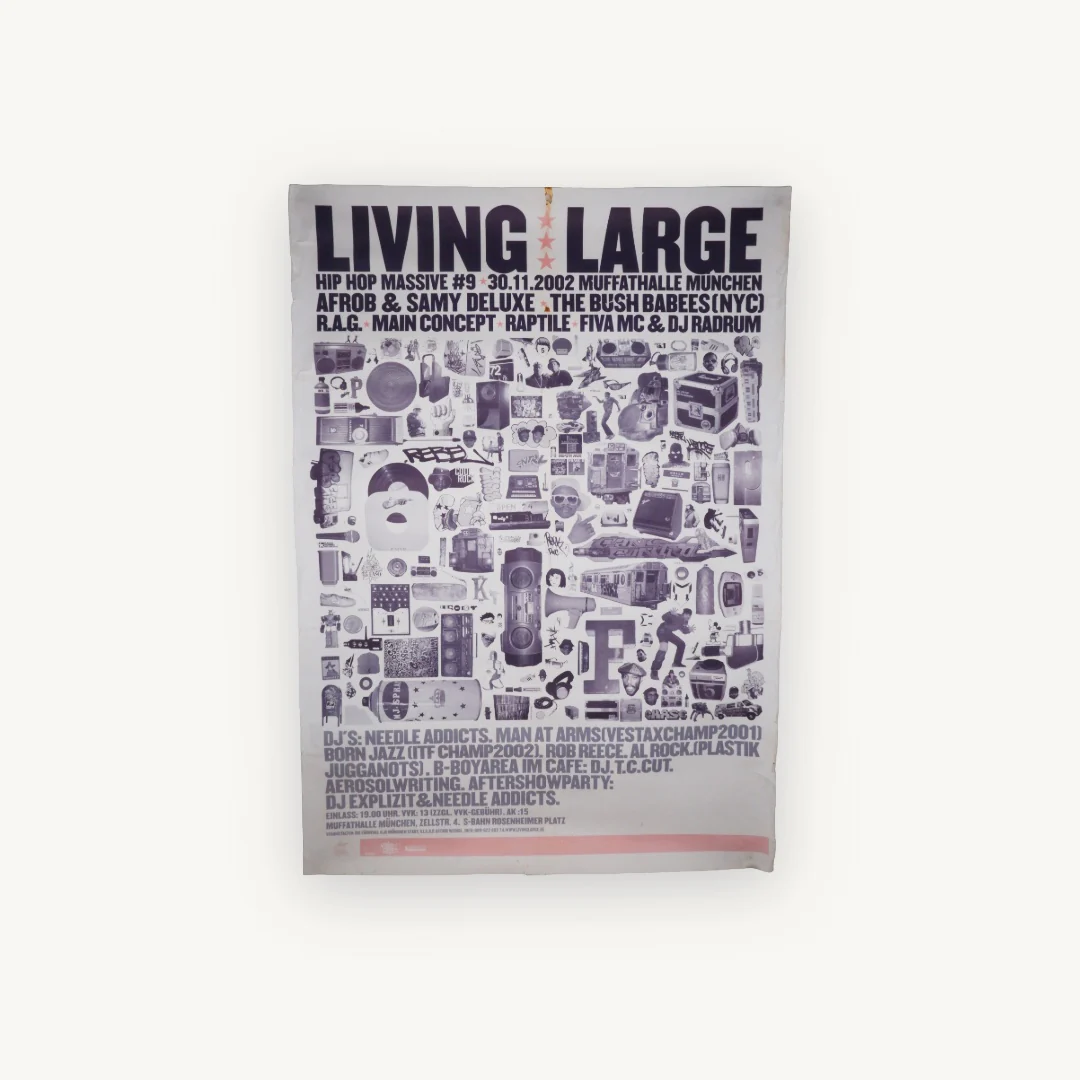 (Signed) Livin Large Poster (A1) - Image 3