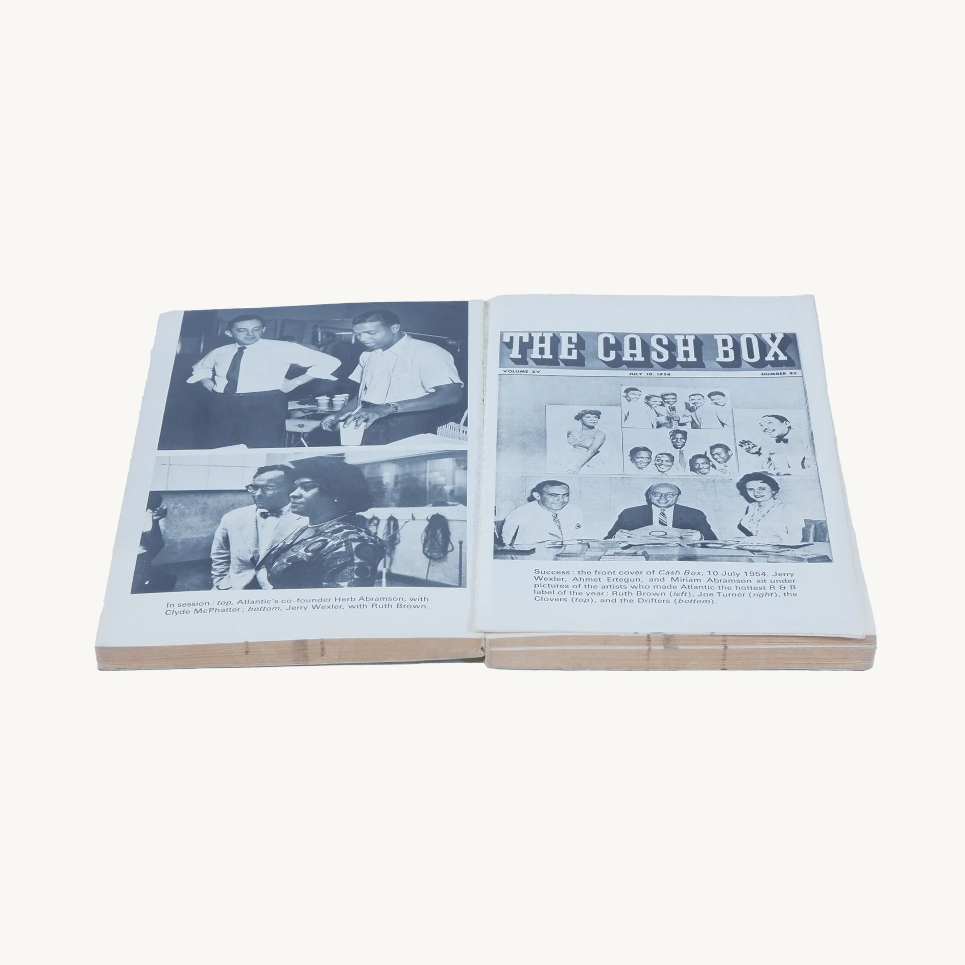 "Making Tracks: The History of Atlantic Records" Charlie Gillet Granada Publishing 1975 - A few loose pages - Image 3