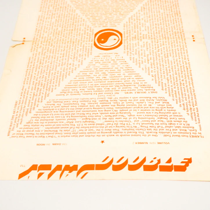 Mancuso Record Pool Inc. Mailer (1976 – Prince Street Sheet)