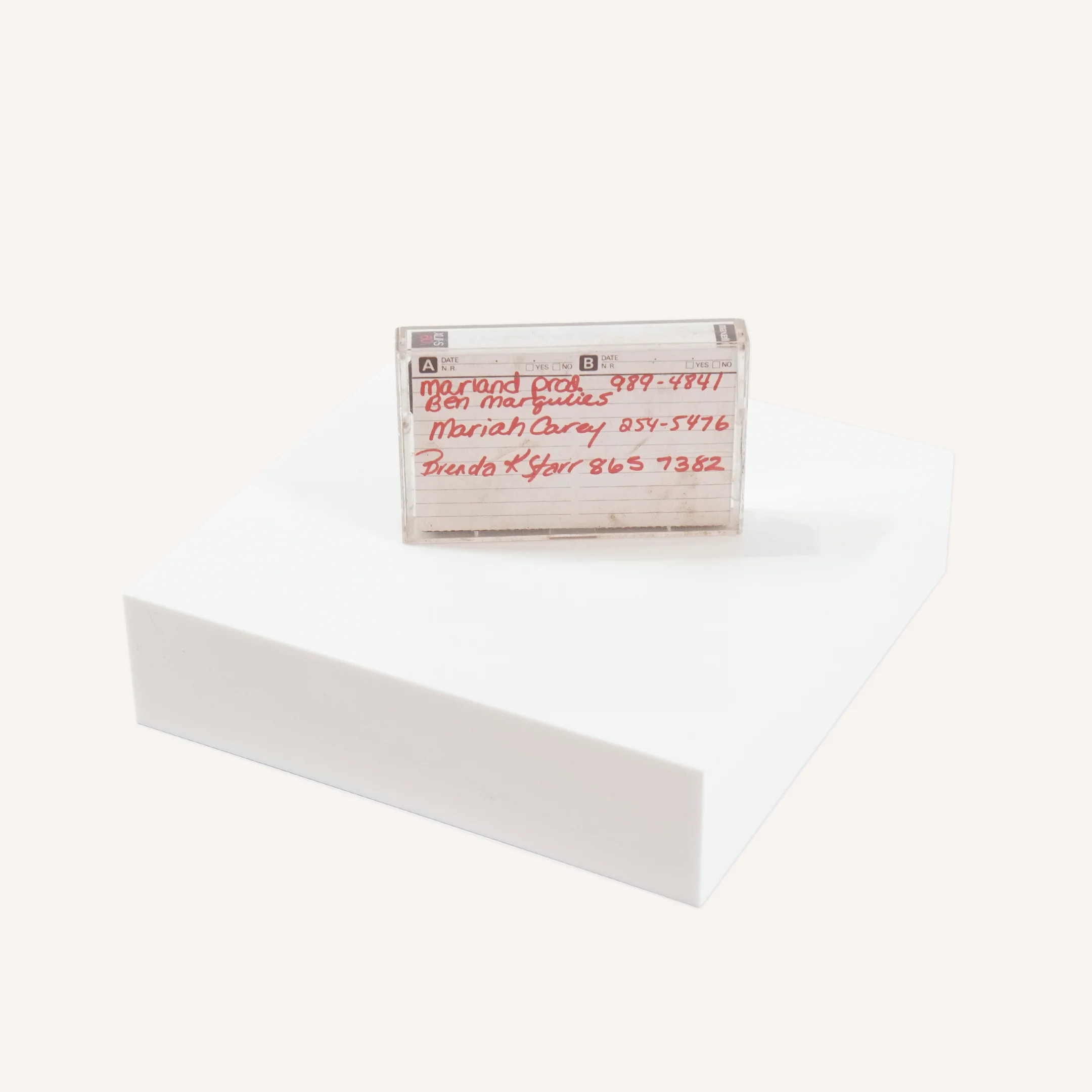 Mariah Carey Demo Tape [1988] - Image 3