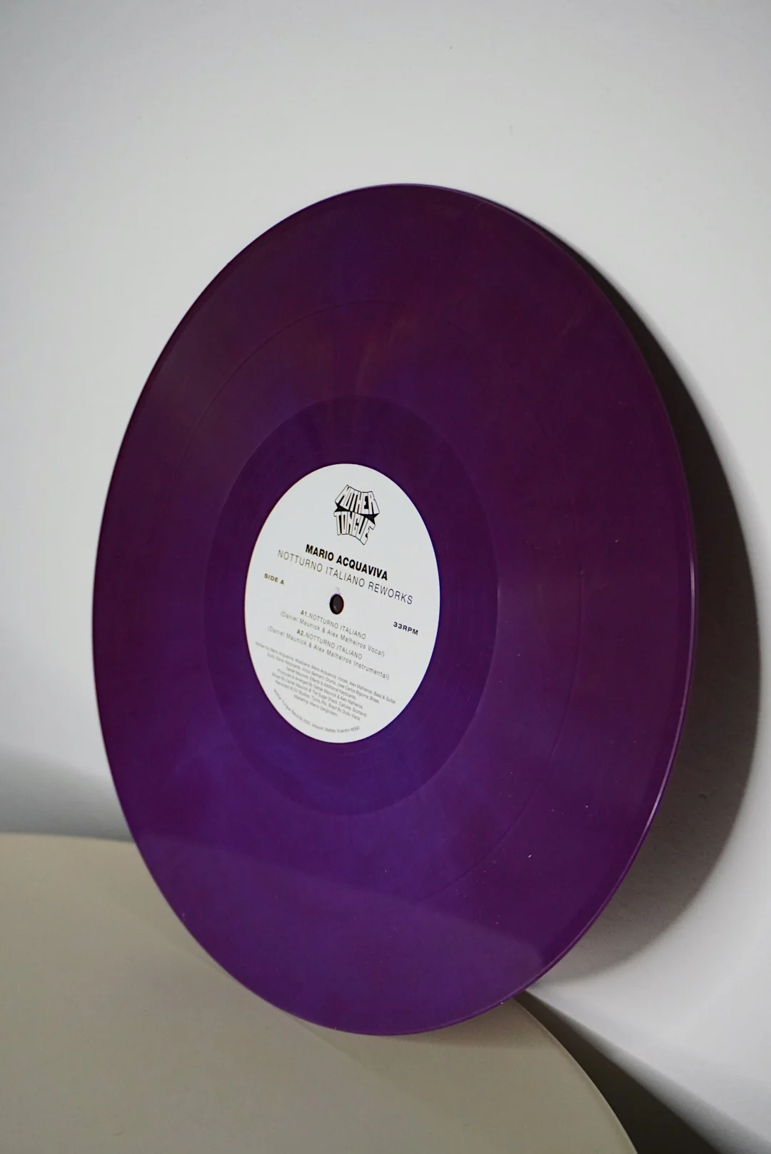 Mario Acquaviva "Notturno Italiano Reworks" (including Ron Trent remix) (magenta) - Image 7