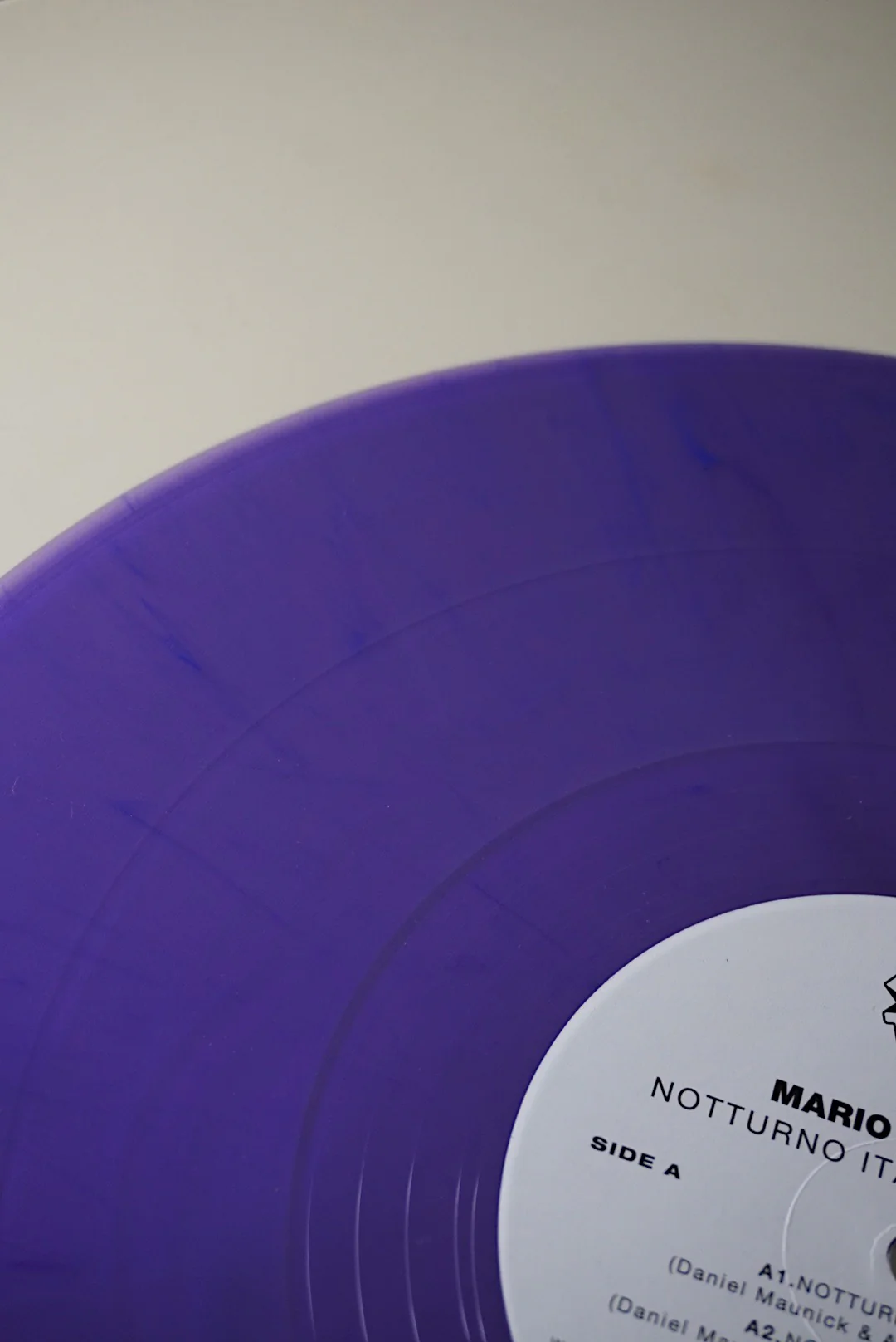Mario Acquaviva "Notturno Italiano Reworks" (including Ron Trent remix) (purple) - Image 6
