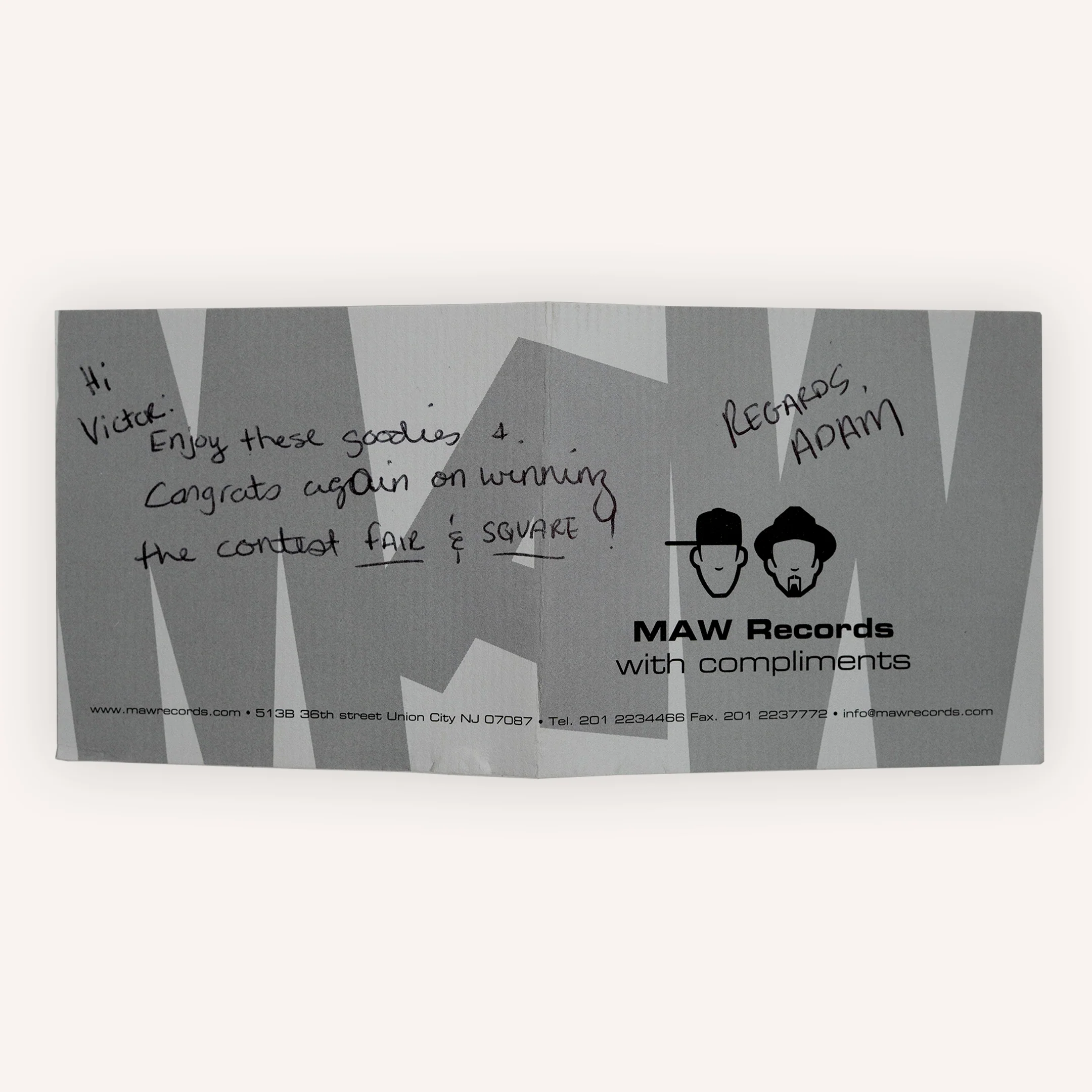 Masters At Work Signed CD - Image 5