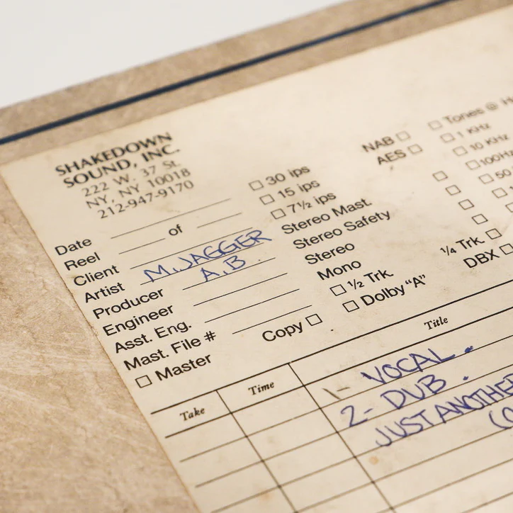 Mick Jagger – Just Another Night (1985) – Original 1/2” Studio Master Tape - Image 4