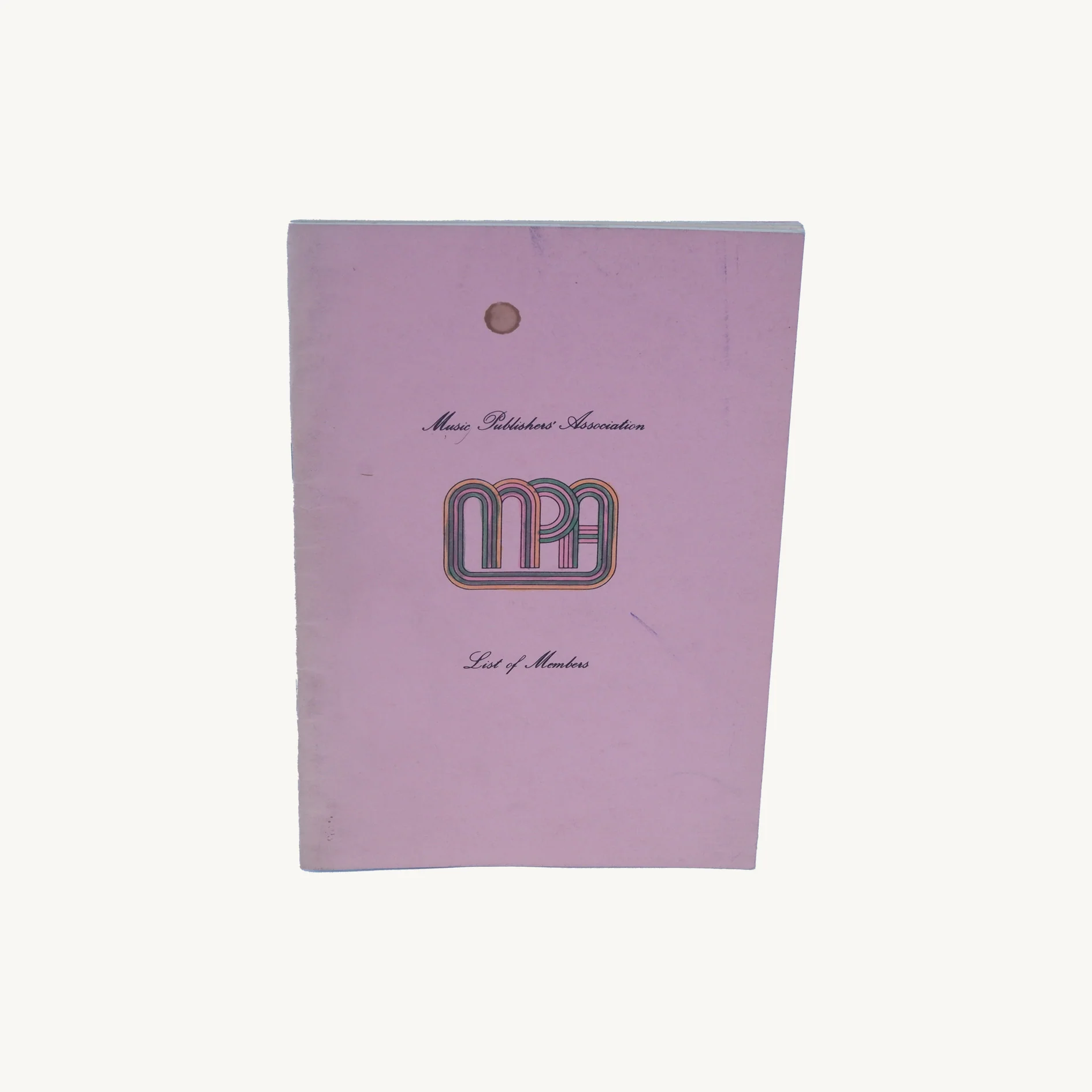 "Music Publishers' Association, List Of Members", 1984 Music Publishers Association Ltd