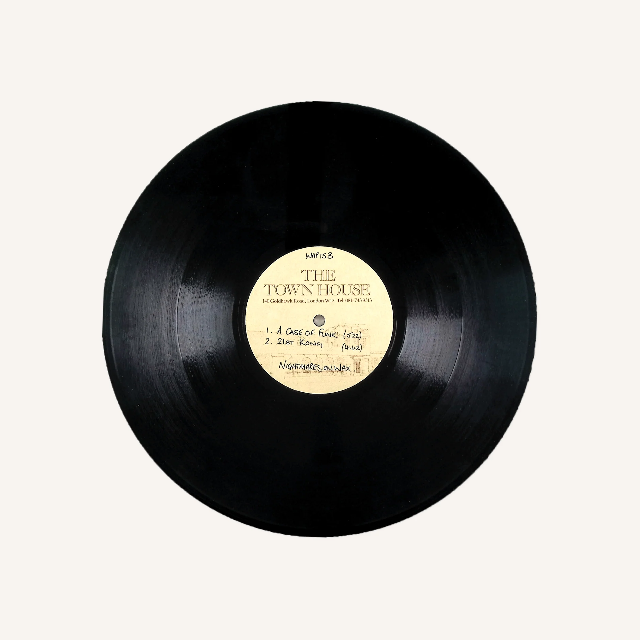 (Signed) NIGHTMARES ON WAX AFTERMATH # 3 I'M FOR REAL REMIX / IN TWO MINDS