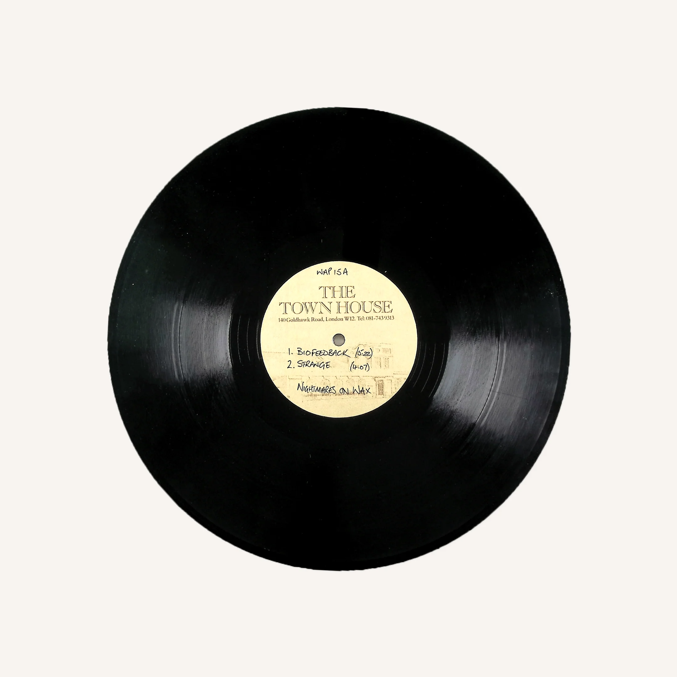(Signed) NIGHTMARES ON WAX AFTERMATH # 3 I'M FOR REAL REMIX / IN TWO MINDS - Image 2