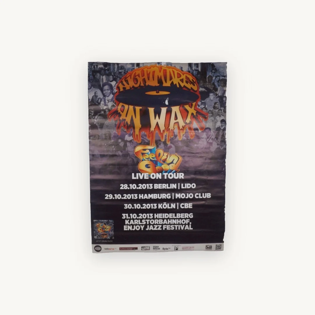 (Signed) NOW Germany Feeling Good Tour Poster A1 - Image 3