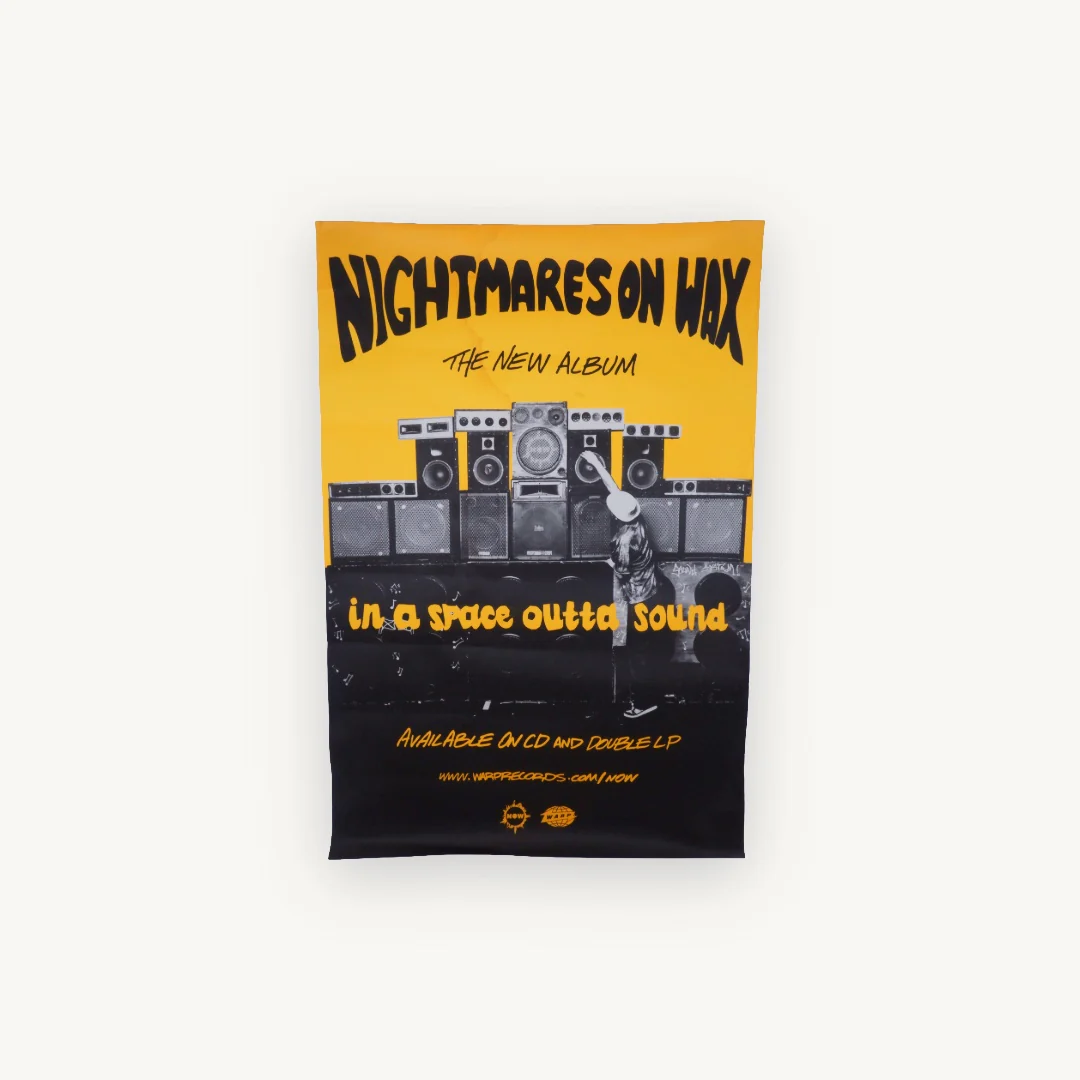 (Signed) NOW In A Space Outta Sound Promo Poster (Yellow A2) - Image 3