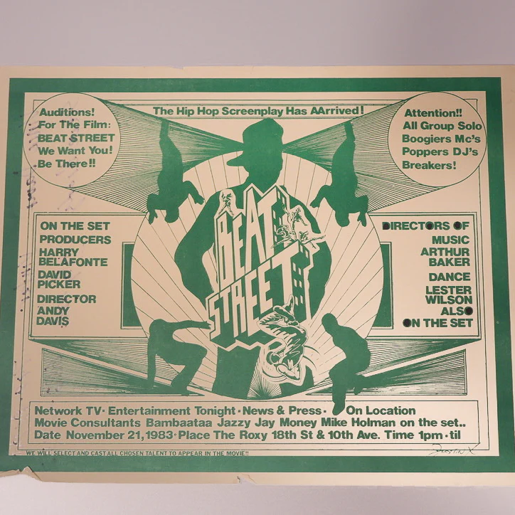 OG Beat Street Reach out Flyer