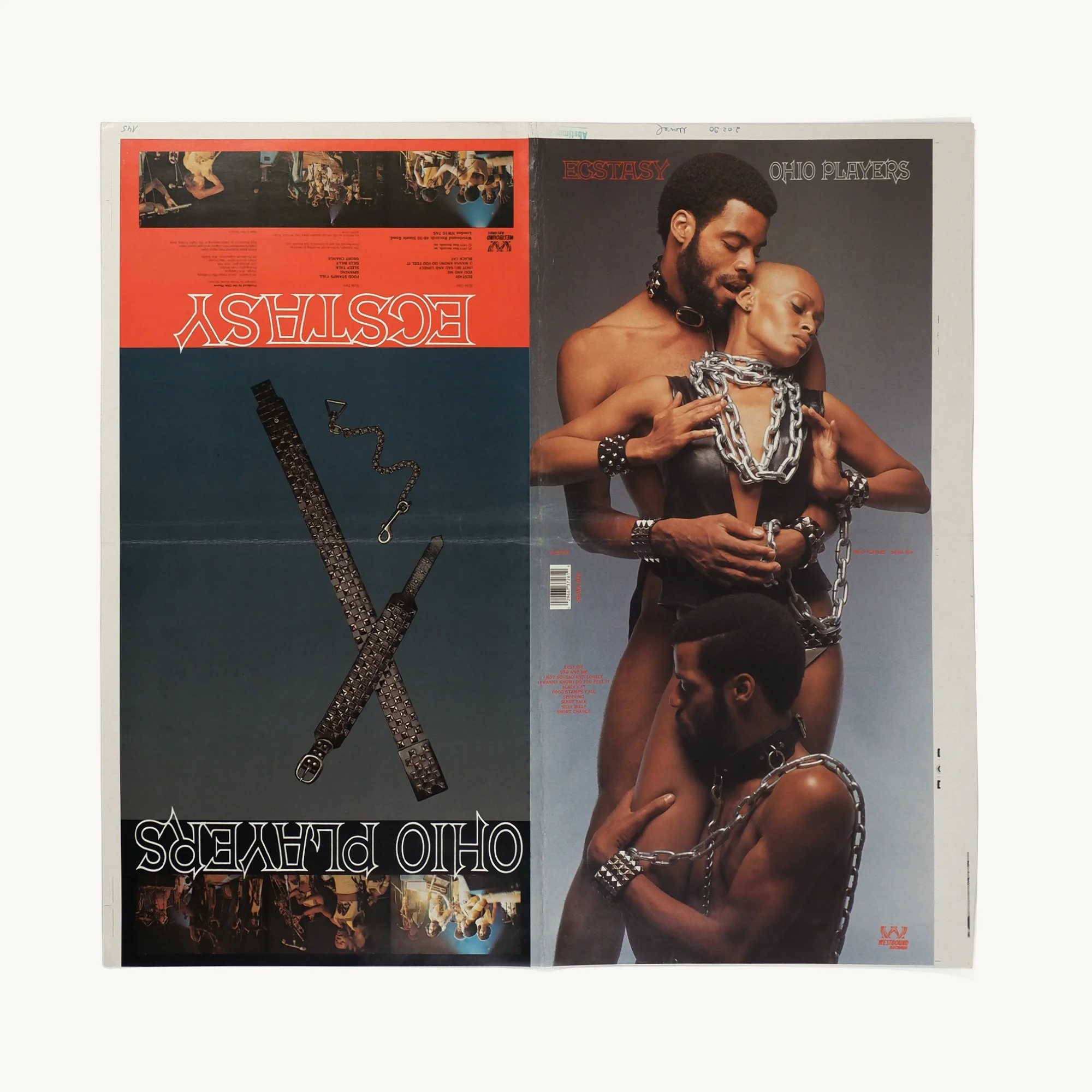 Ohio Players Ectasy - Album Print Test on card