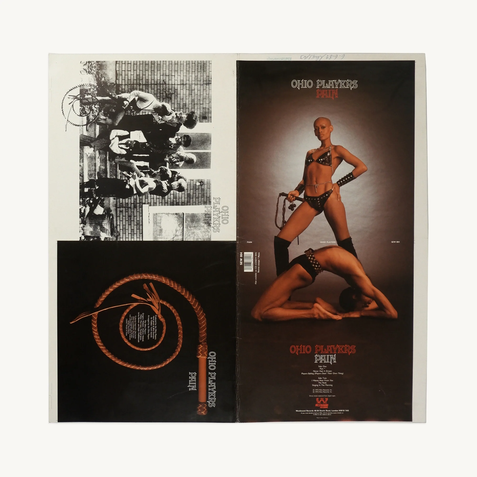 Ohio Players Pain - Album Print Test on card