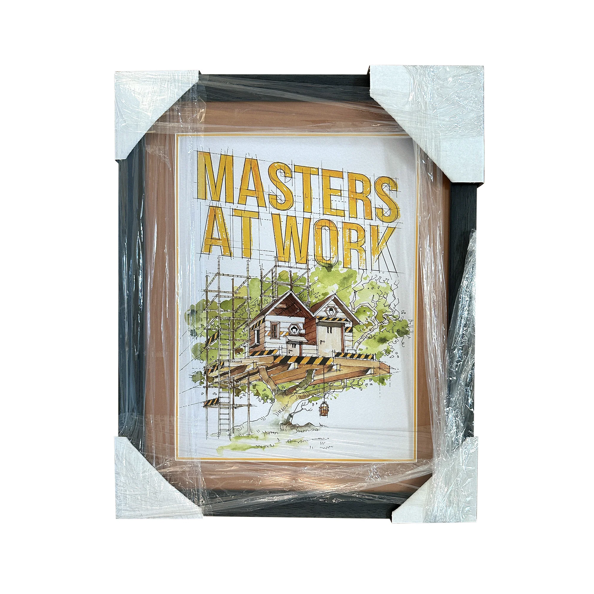 Original “Masters At Work” Framed Artwork (Framed)