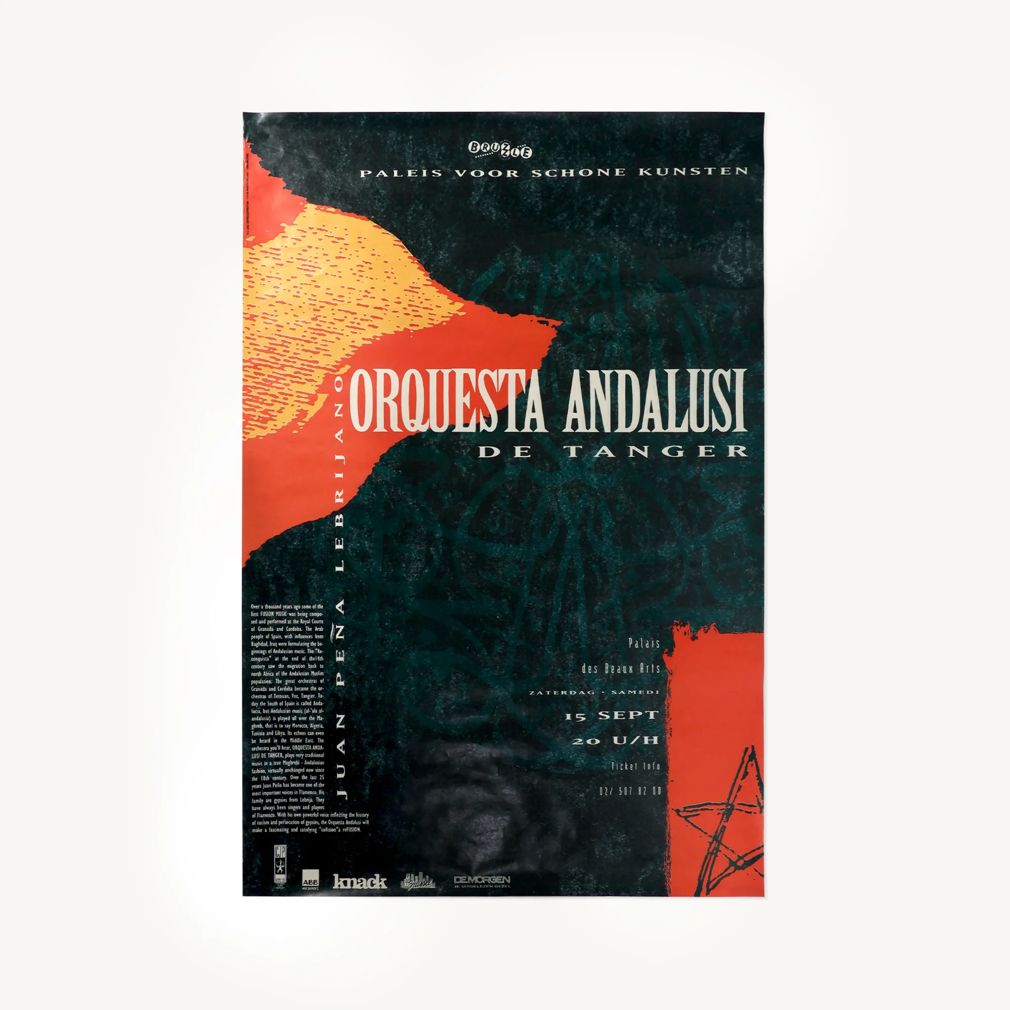Orquestra Andalusi large format fly Poster