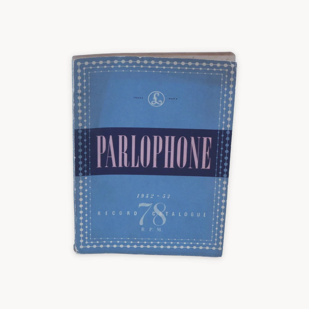 "Parlophone" Alphabetical Catalogue of Parlophone Records 1952 - 1953, The Parlophone Company Ltd - Image 2